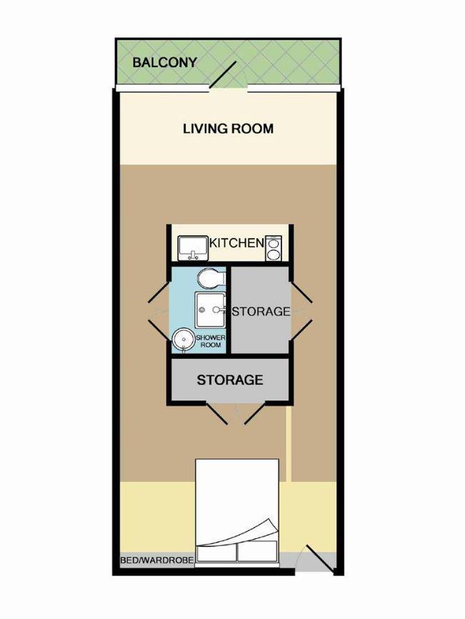 Apt 323, Abito, Salford floorplan