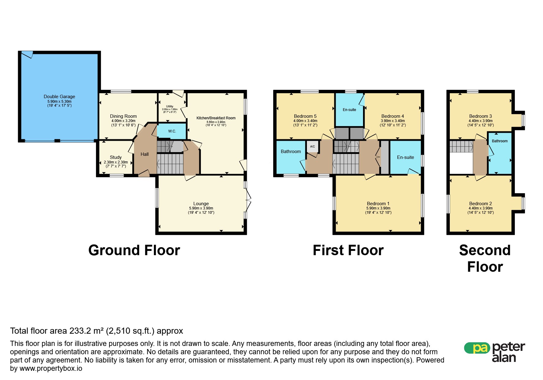 5, Garwed Gardens, Neath floorplan