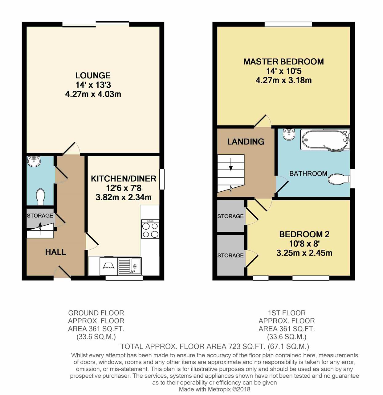 2 Bedrooms End terrace house to rent in Duck Lake Close, Maids Moreton, Buckingham MK18