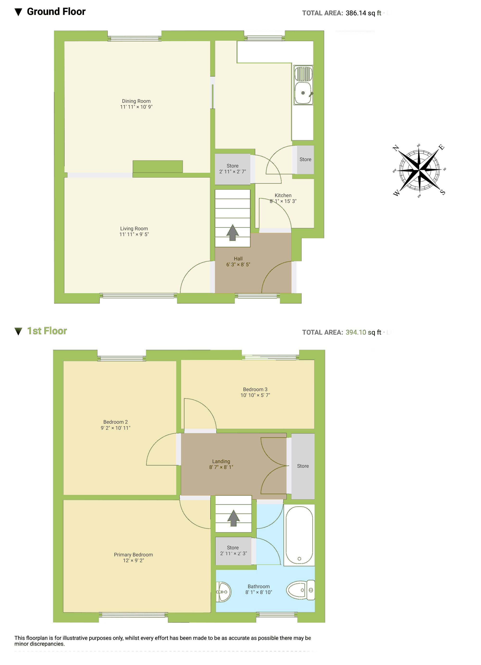 42 Common Approach, Pontypridd floorplan
