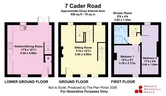 7, Cader Road, Gwynedd floorplan