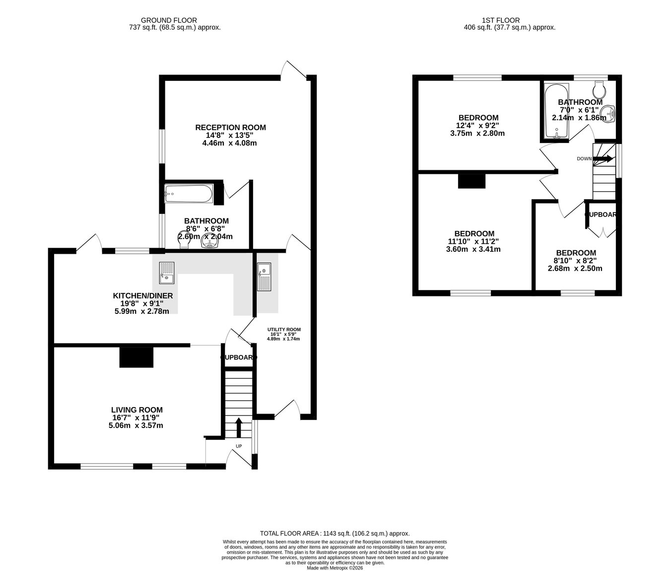 25, Groesfford, Crickhowell floorplan