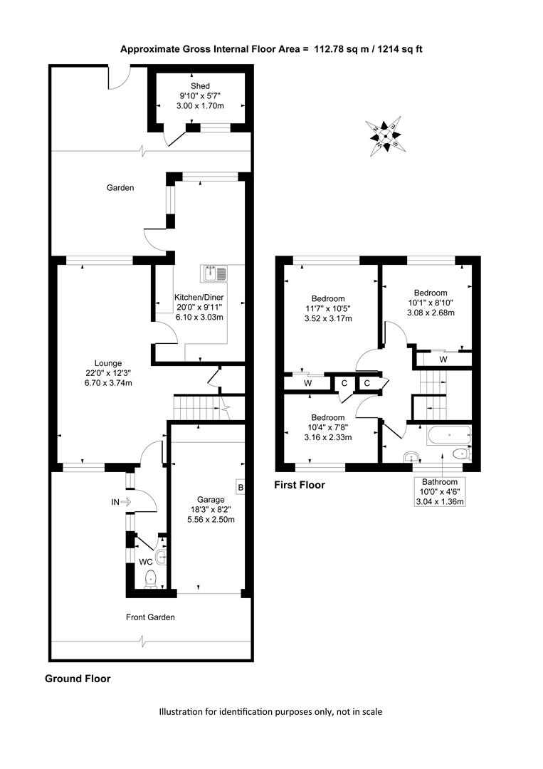 Paddock Mead, Harlow floorplan