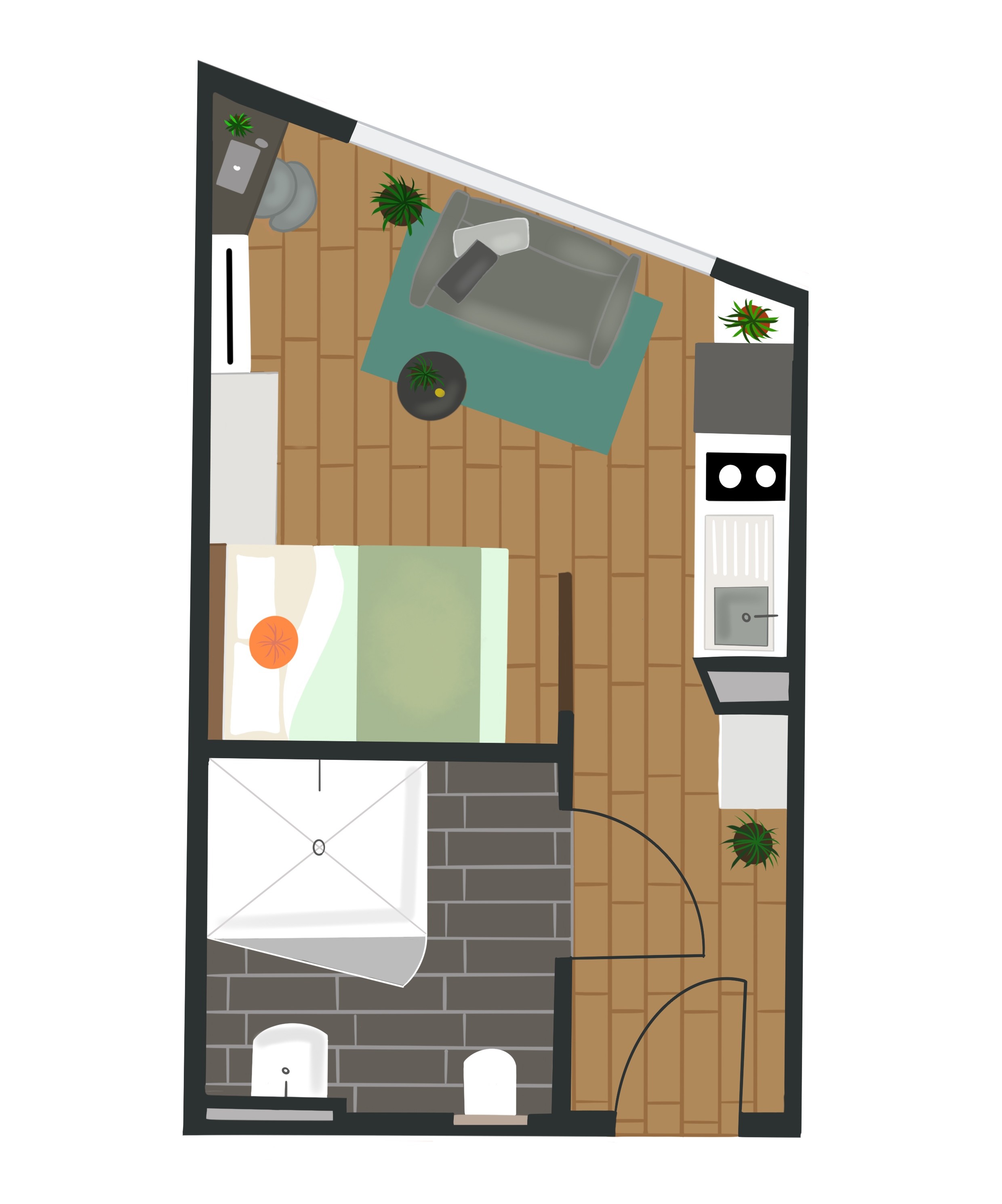 101 Wales Farm Road, LONDON, W3 6WU, London floorplan