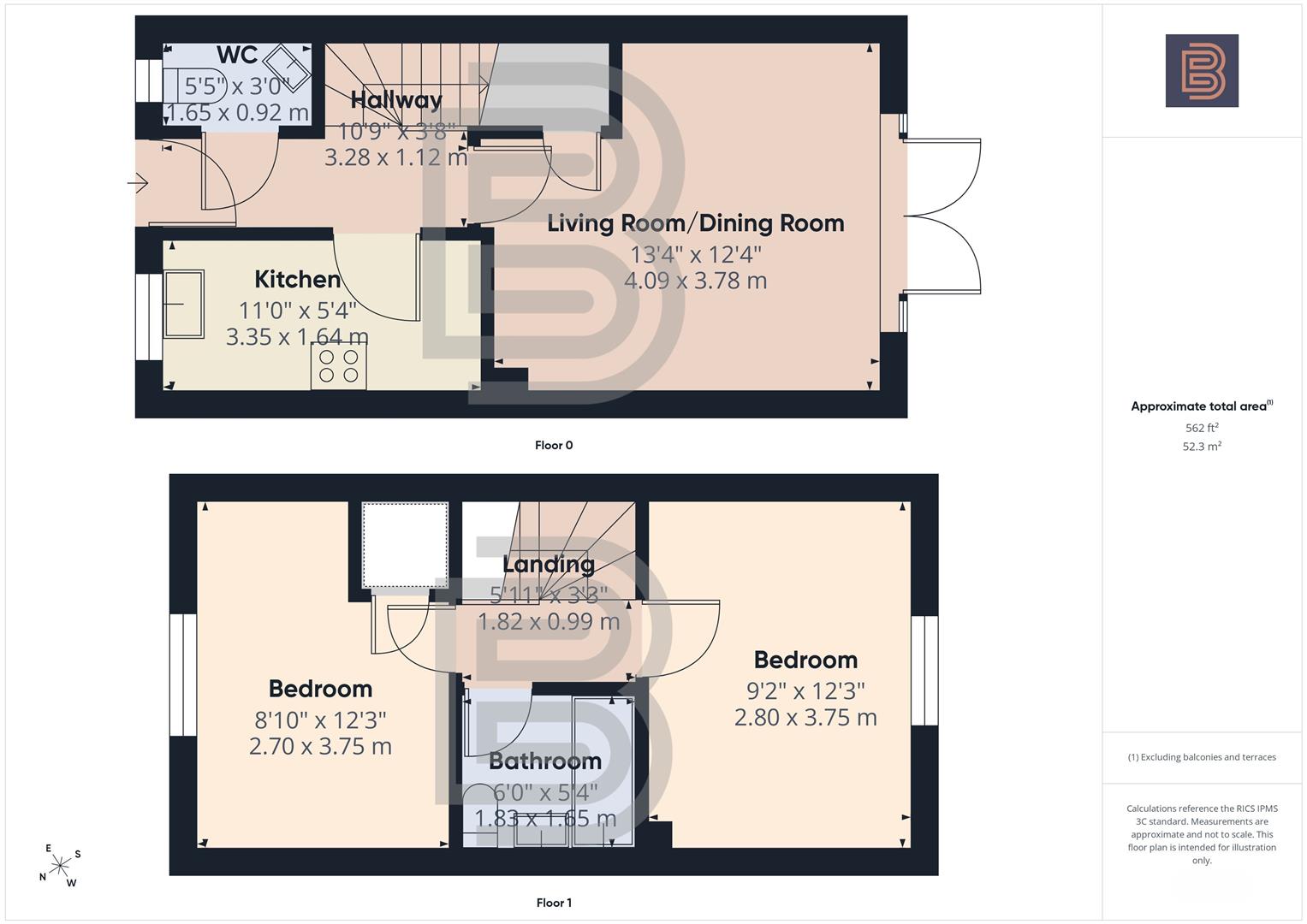 31, Southwell Drive, Rugby floorplan