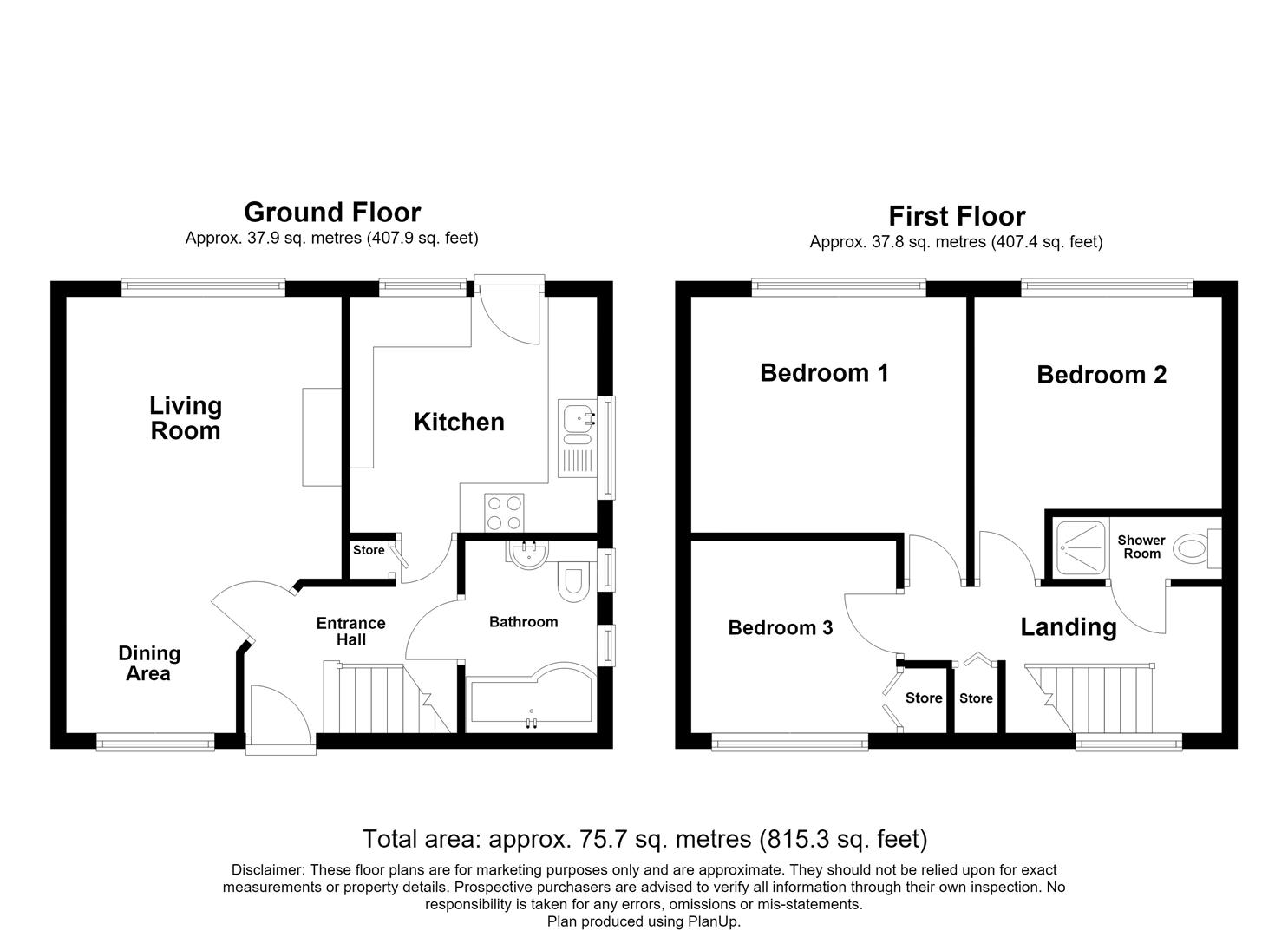 22, Lincoln Close, Alfreton floorplan