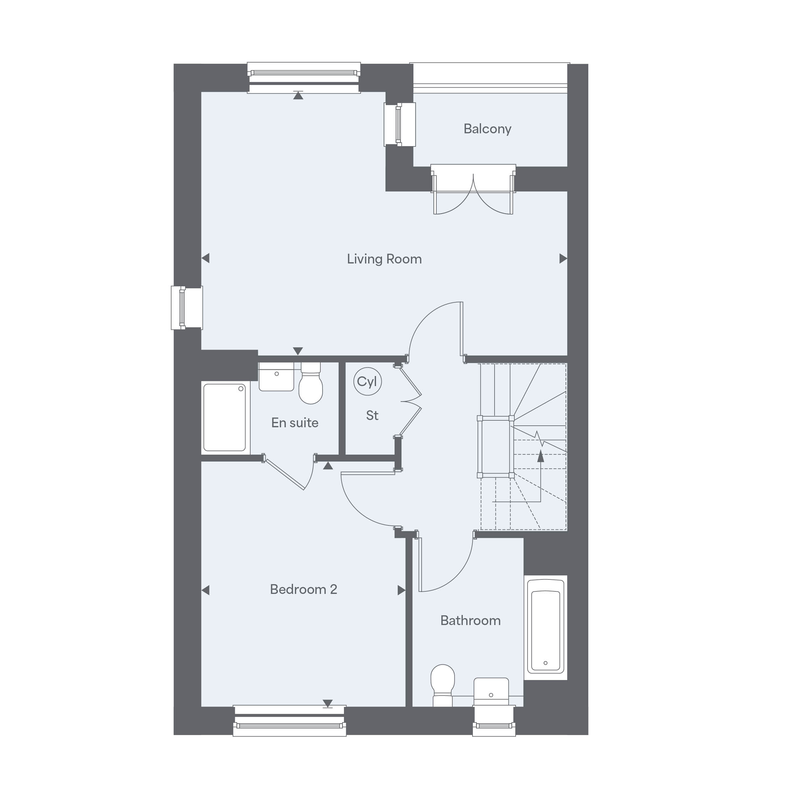 522, Corys Road, Rochester floorplan
