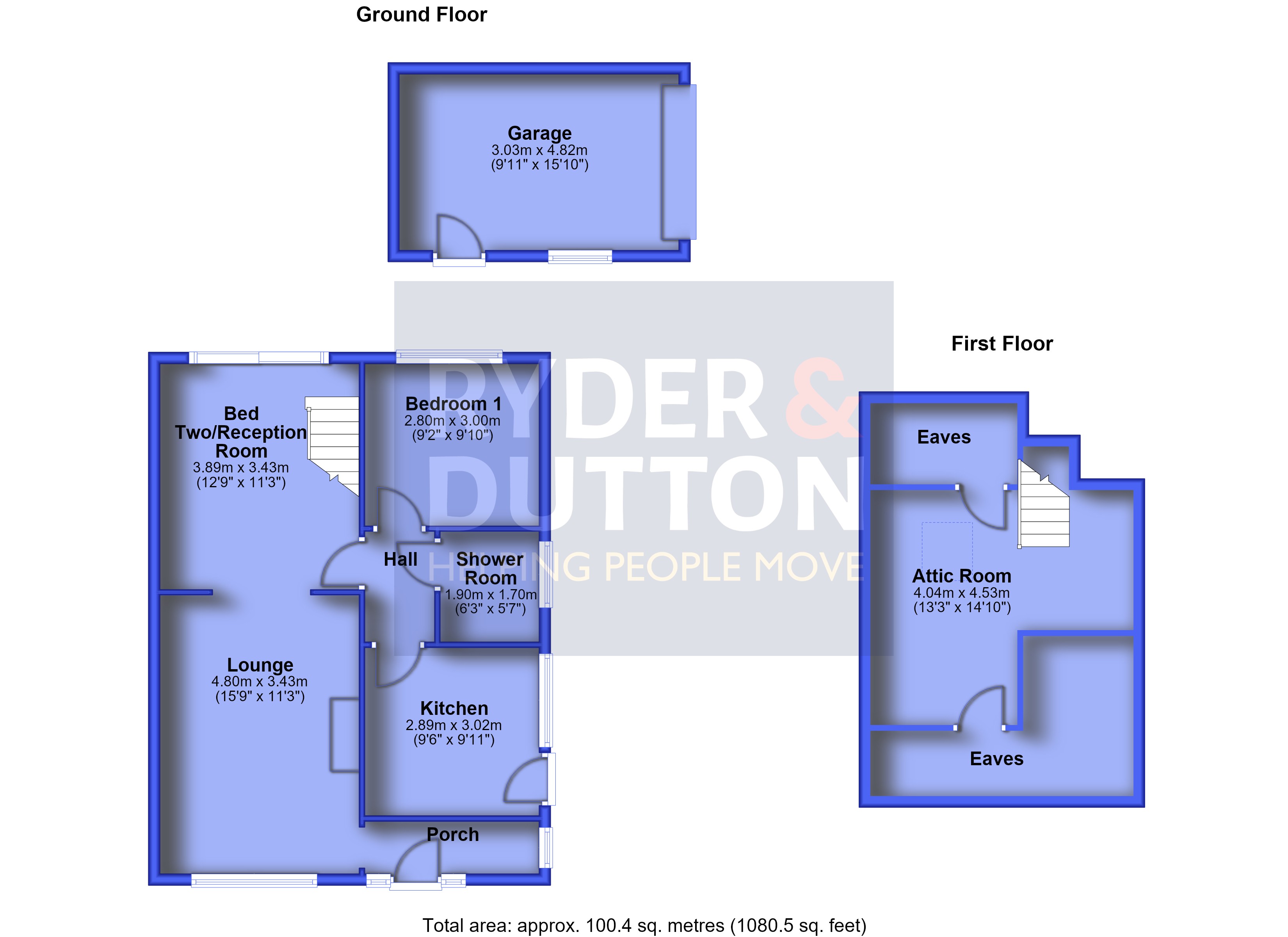 Thorpes Avenue, Huddersfield floorplan