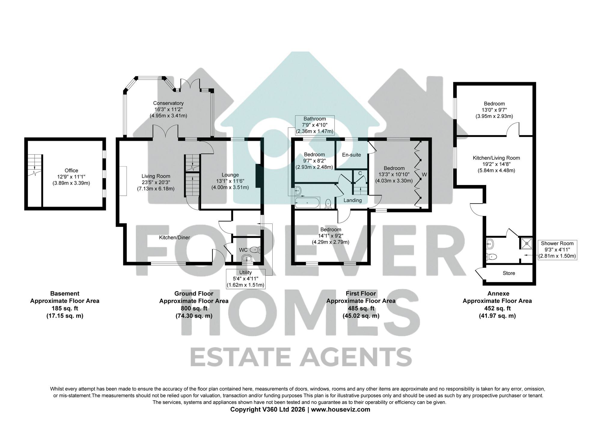 190 New Road, Barnsley floorplan