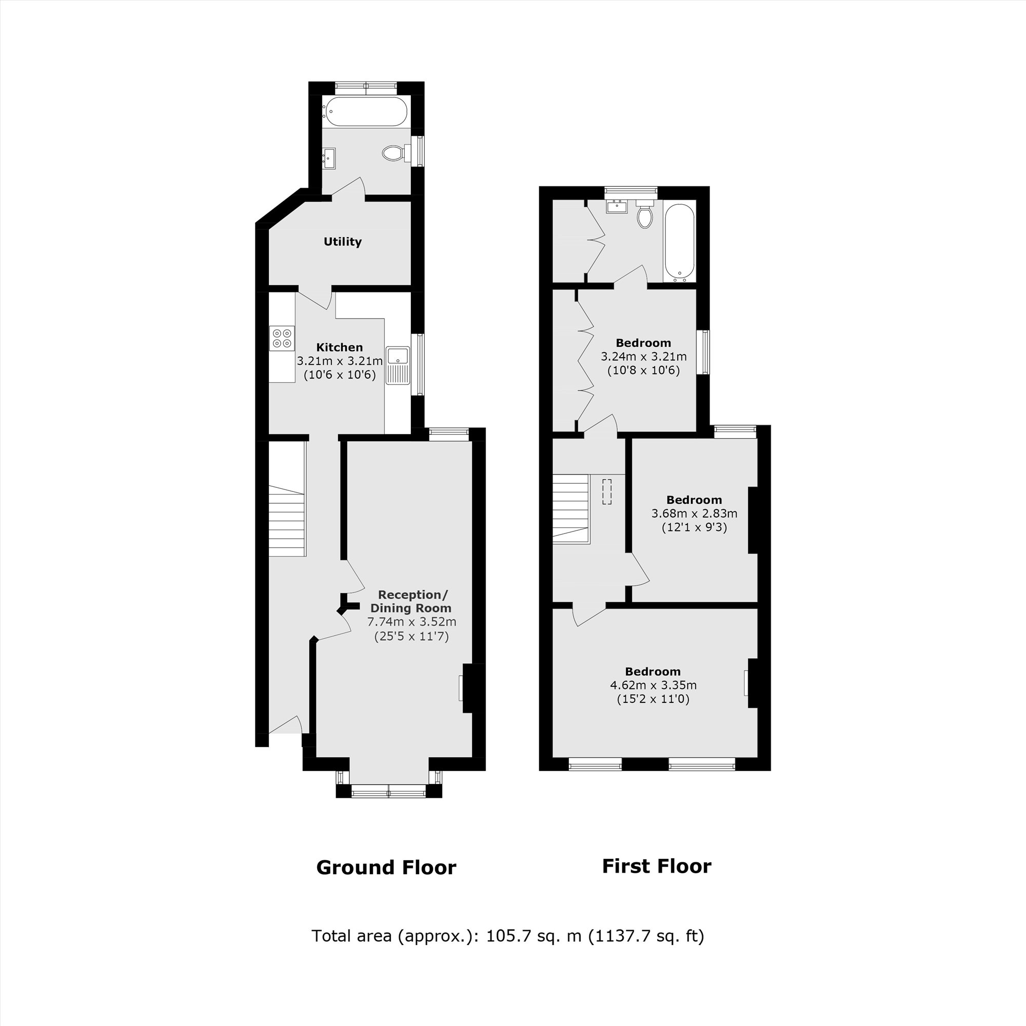 150, Darwin Road, London floorplan