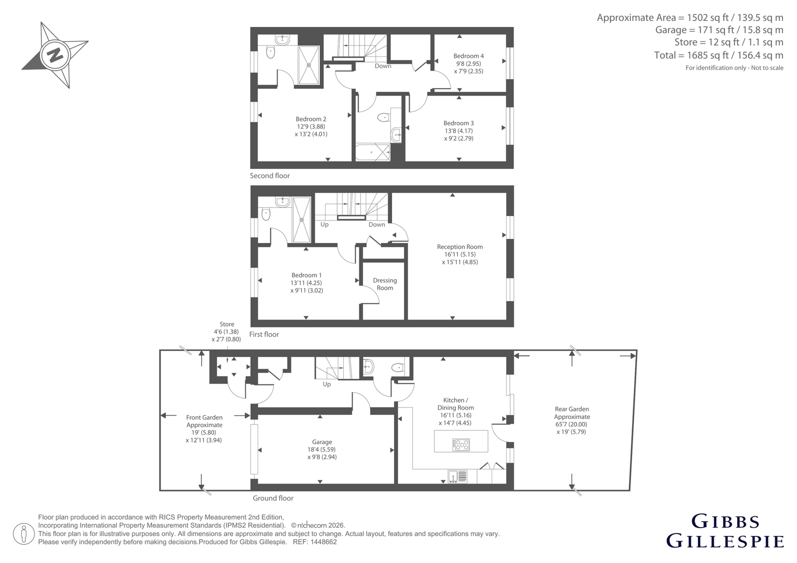 10, Greer Garson Road, Denham floorplan