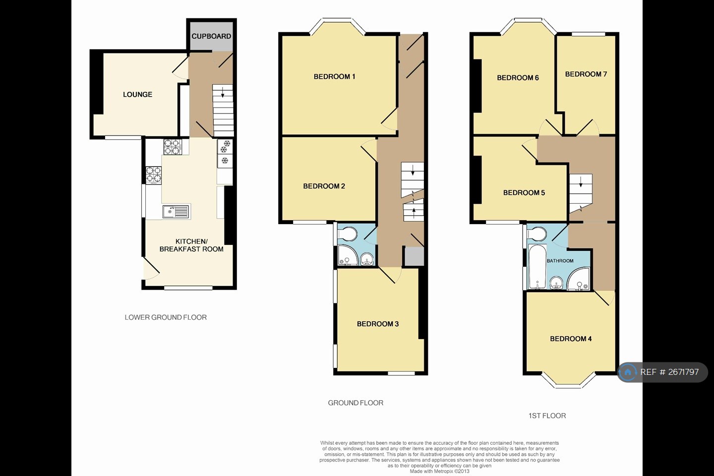 Salisbury Road, Plymouth floorplan
