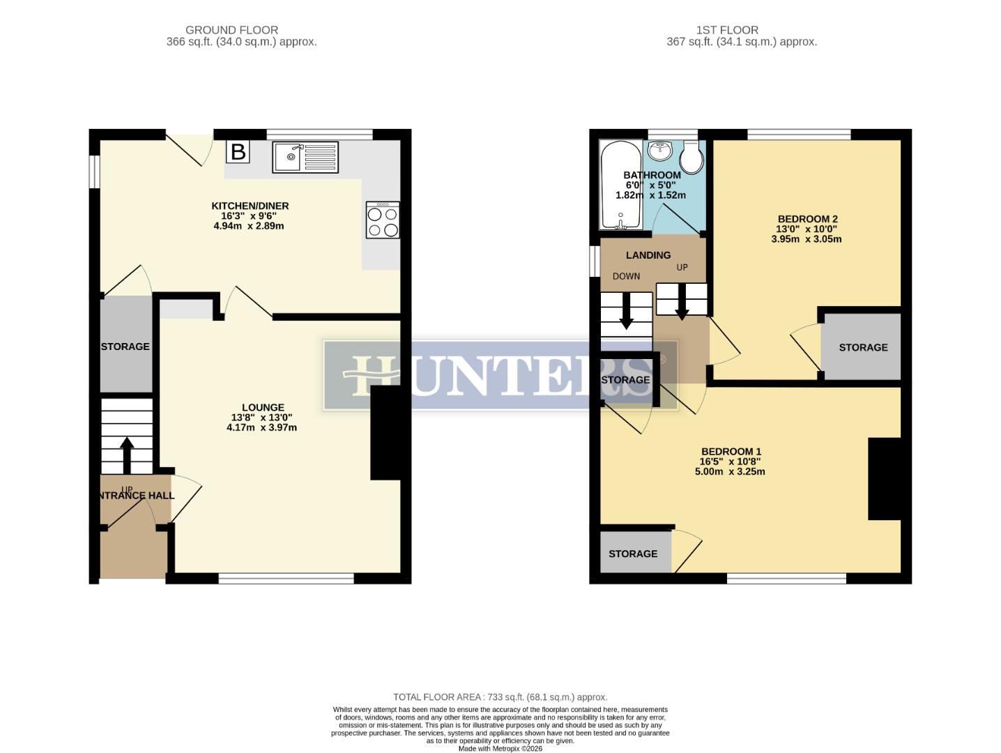 21, The Crescent, Rotherham floorplan