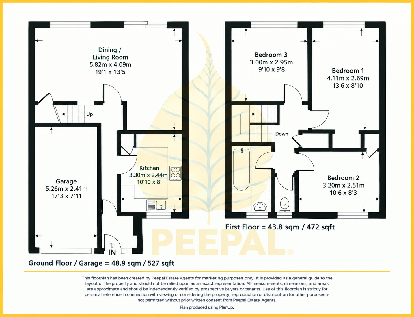 10, Ashdown Avenue, Farnborough floorplan