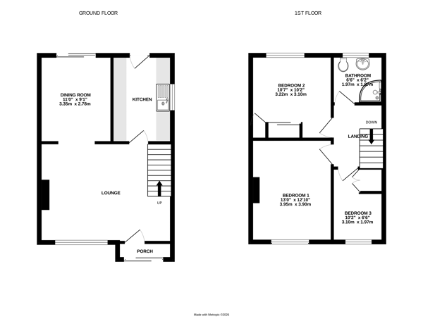31 Pollard Close, Plymouth Devon, Devon floorplan