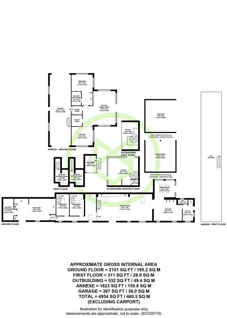 The Walled Garden, Bartley Lodge, Cadnam floorplan