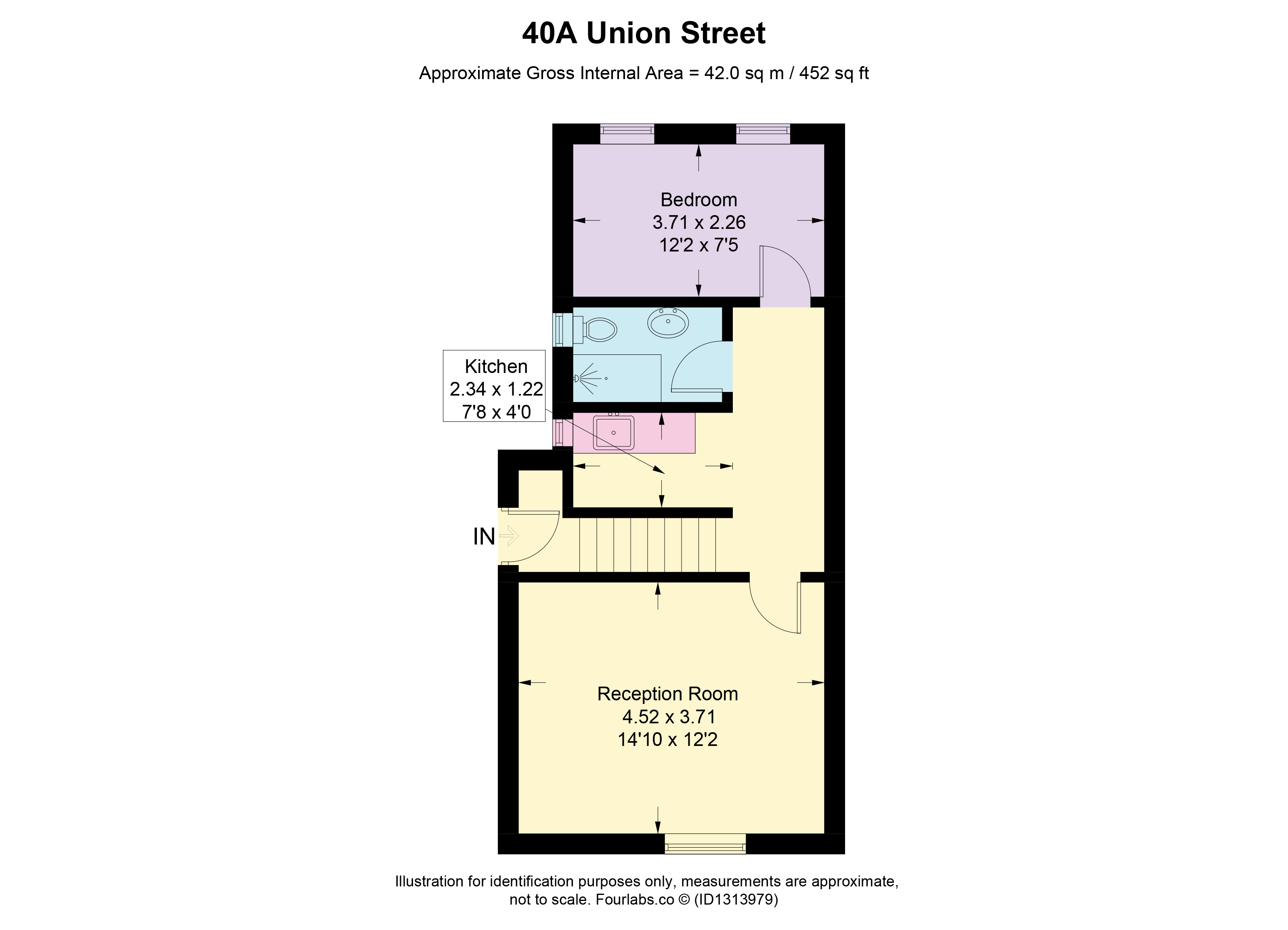 40A, Union Street, Barnet floorplan