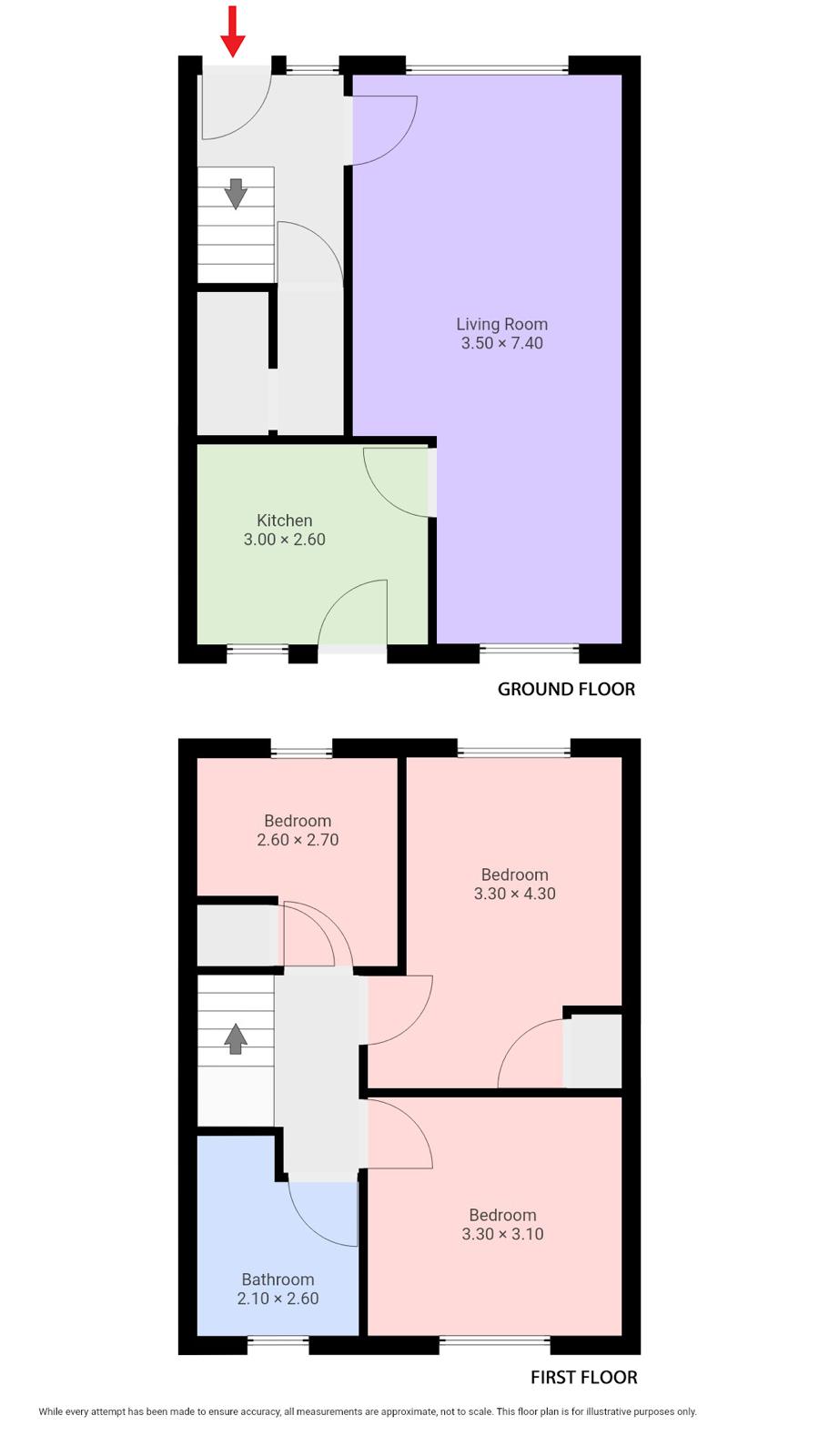 12 Traquair Avenue, Paisley floorplan
