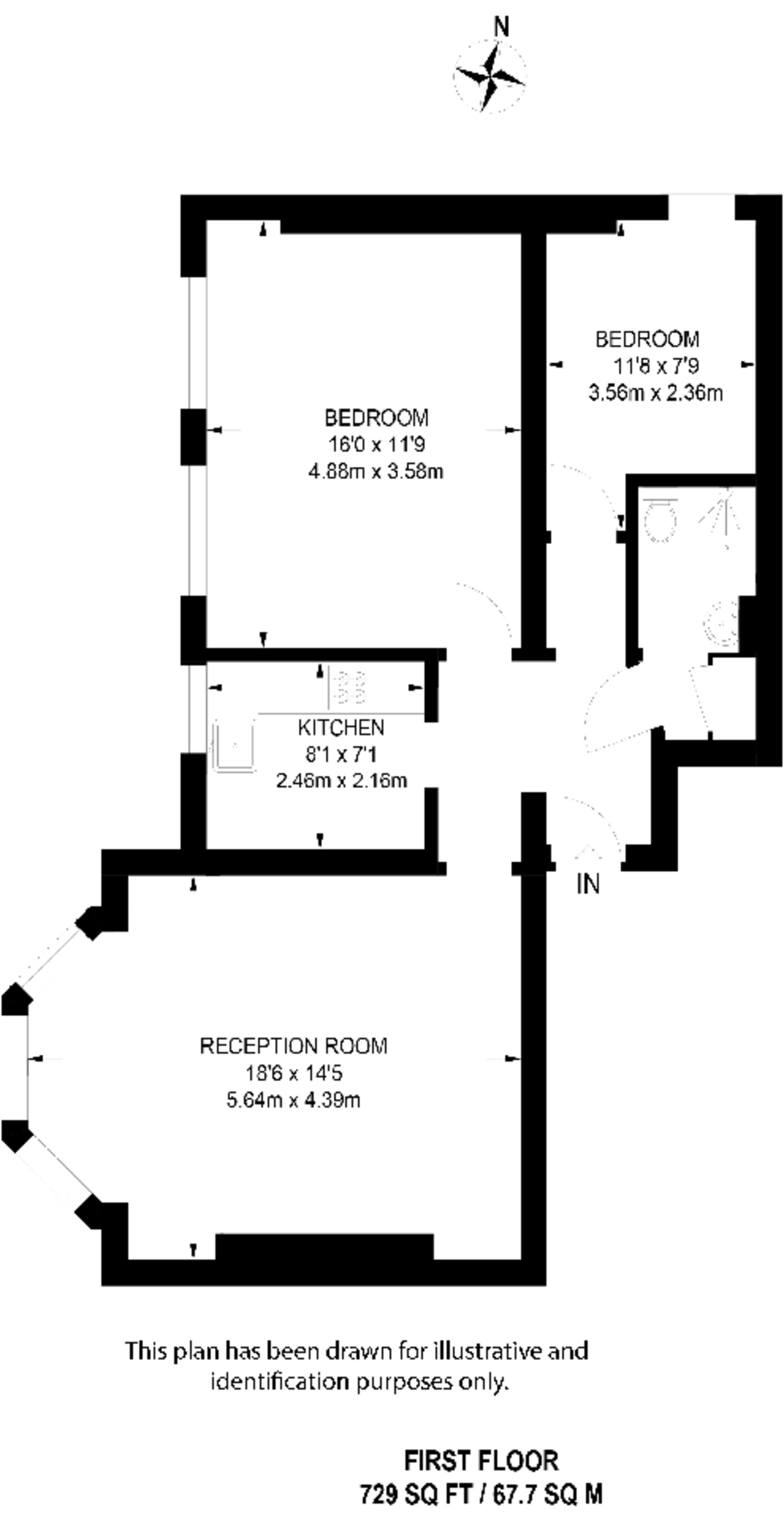 Fitzjohns Avenue, Hampstead floorplan