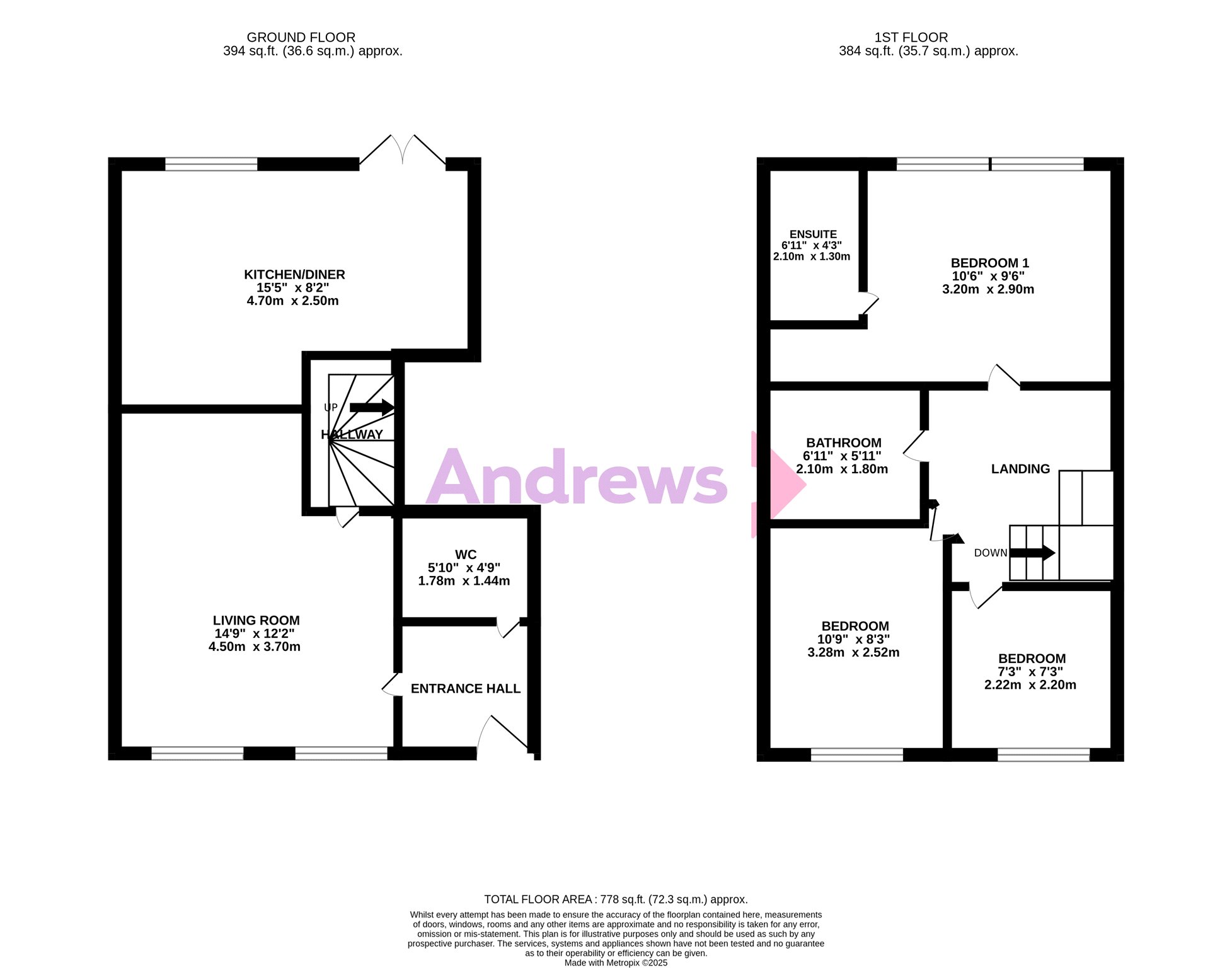 Wellow Lane, Bath floorplan