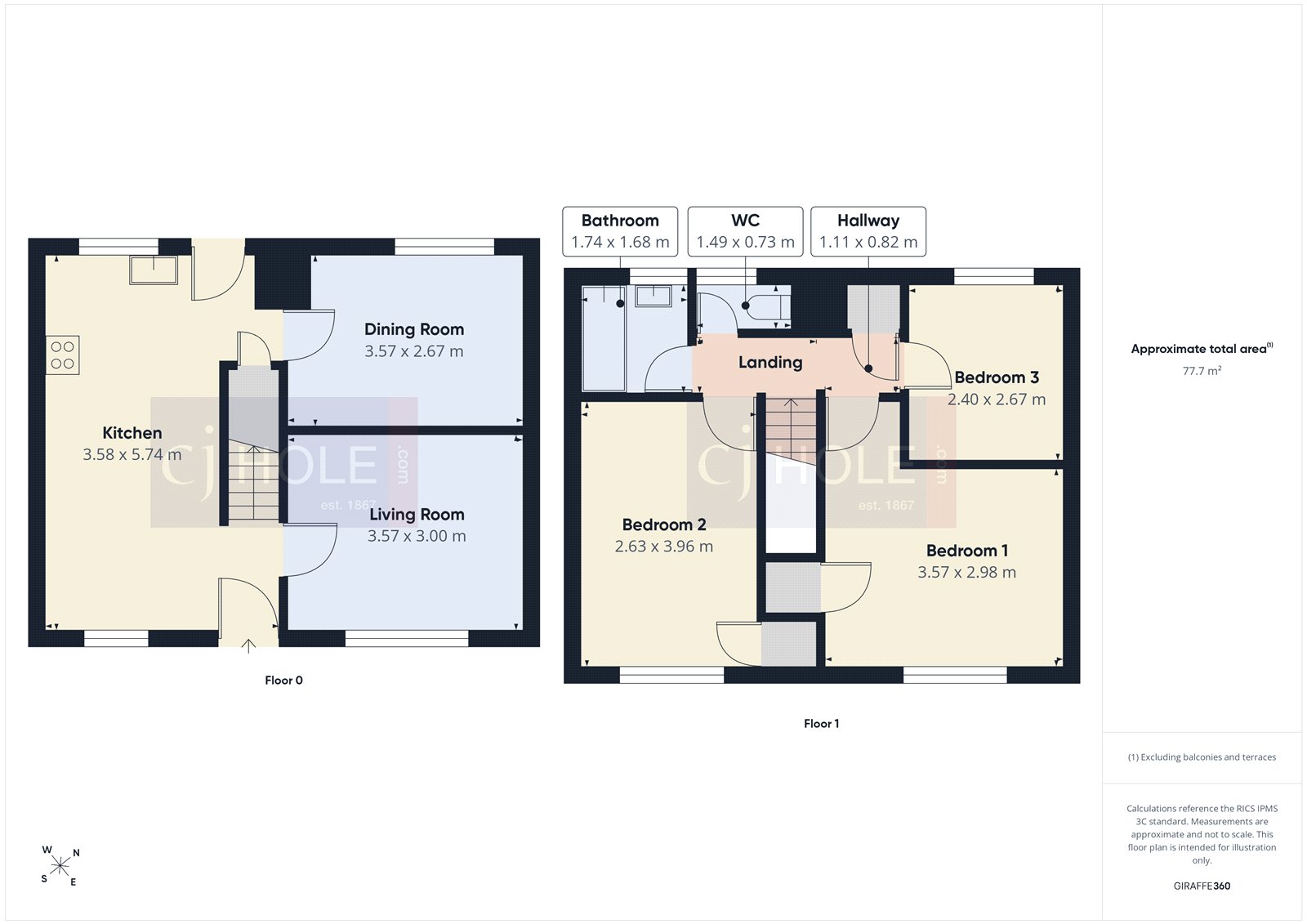 57, Orion Drive, Bristol floorplan