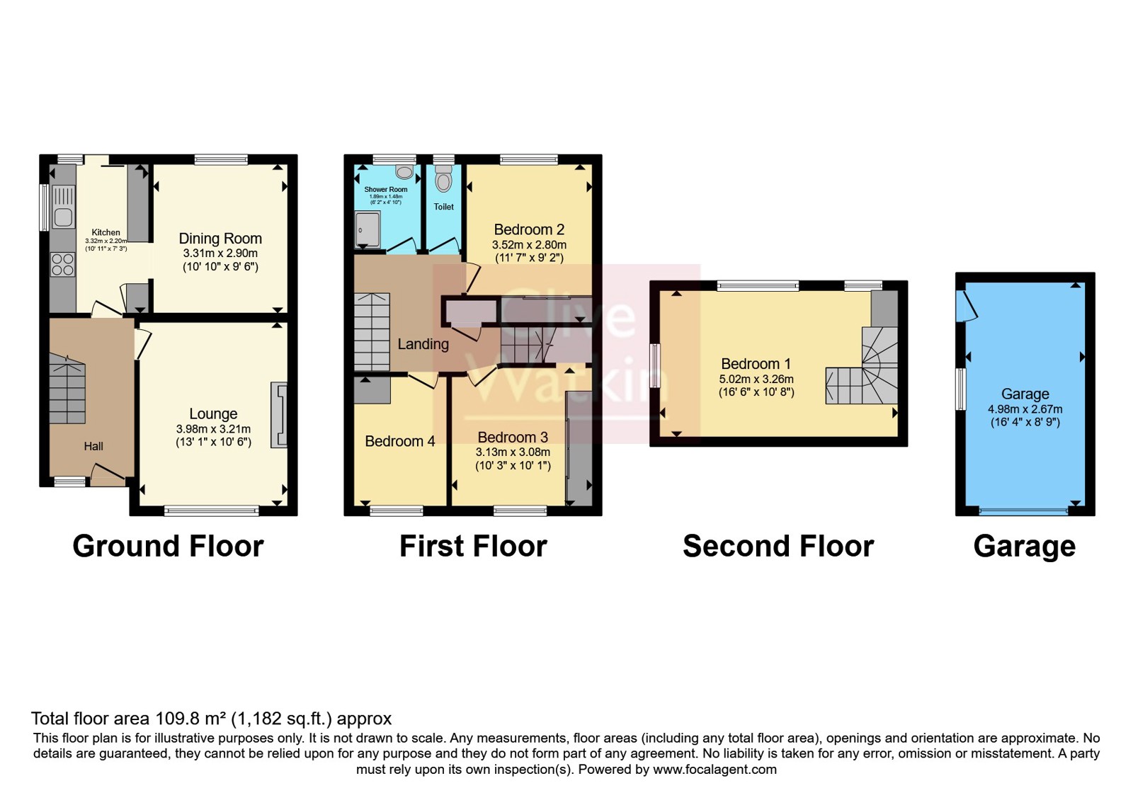 34, Audlem Avenue, Prenton floorplan