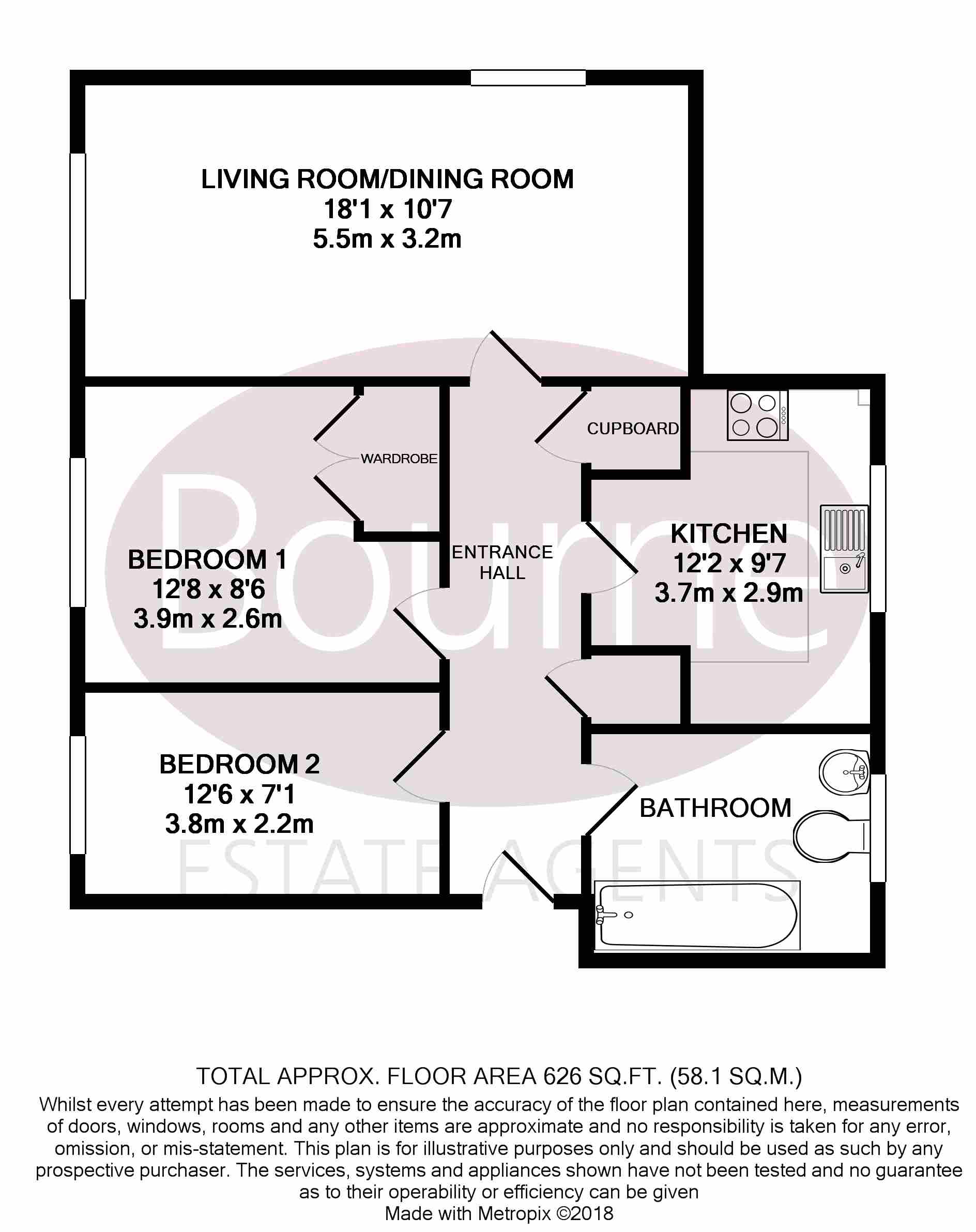 2 Bedrooms Flat for sale in Garstons Way, Holybourne, Alton, Hampshire GU34