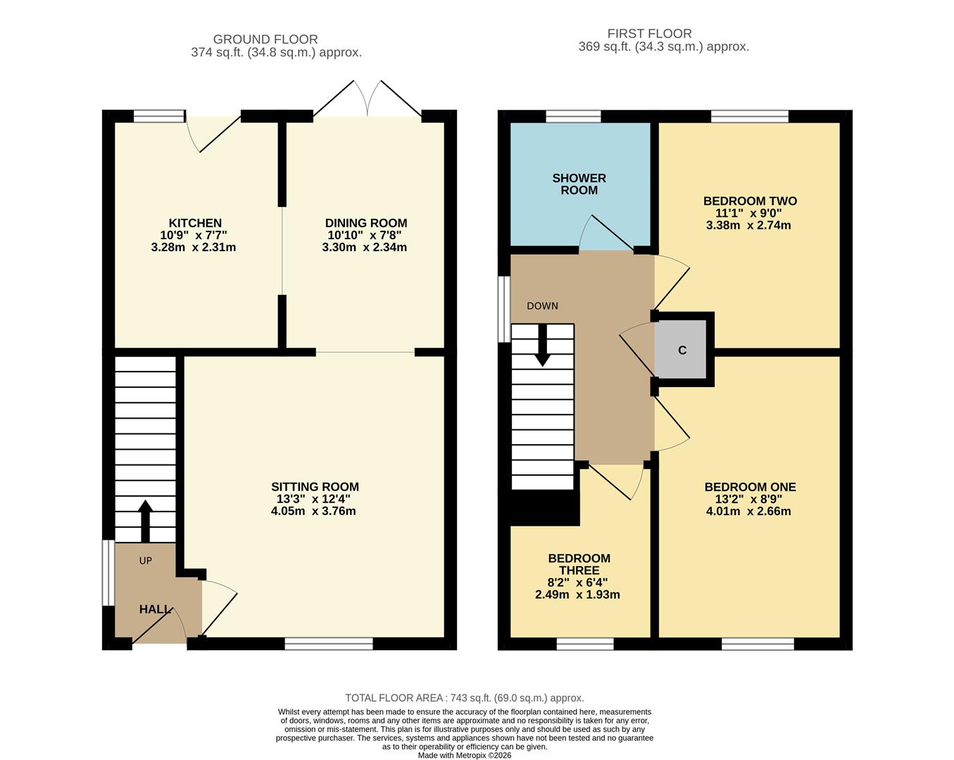 47, Christopher Drive, Chippenham floorplan