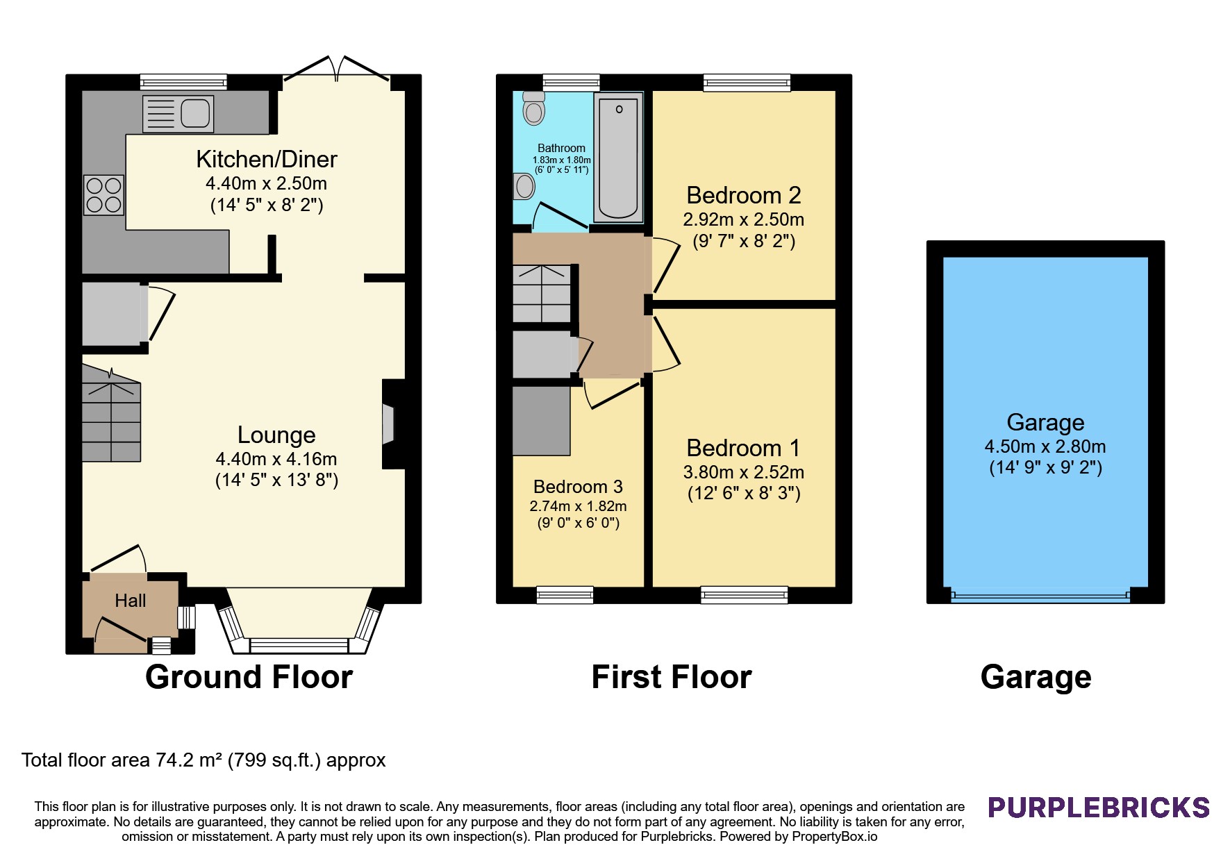 Woodvale Close, Lincoln floorplan