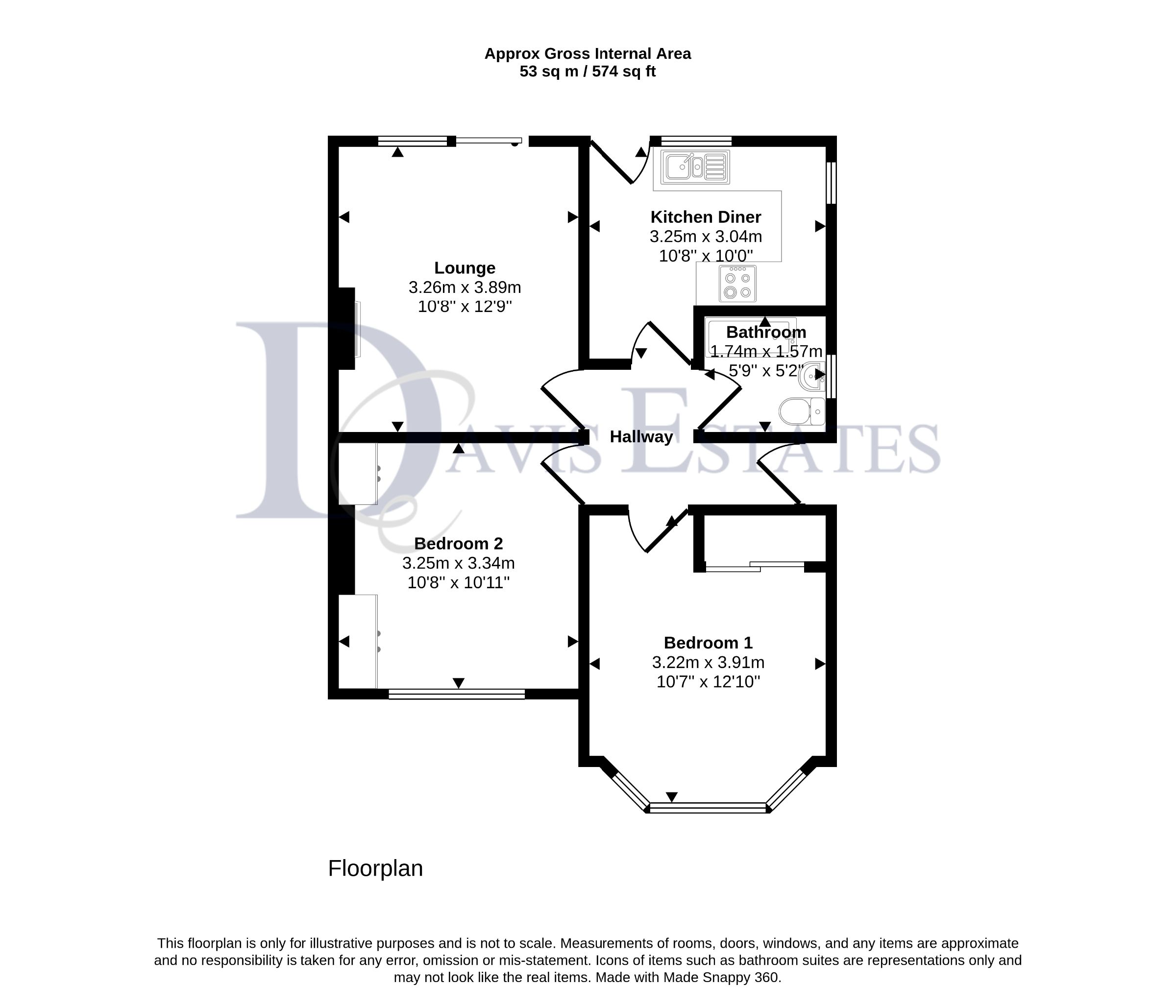 85 Stafford Avenue, Hornchurch floorplan