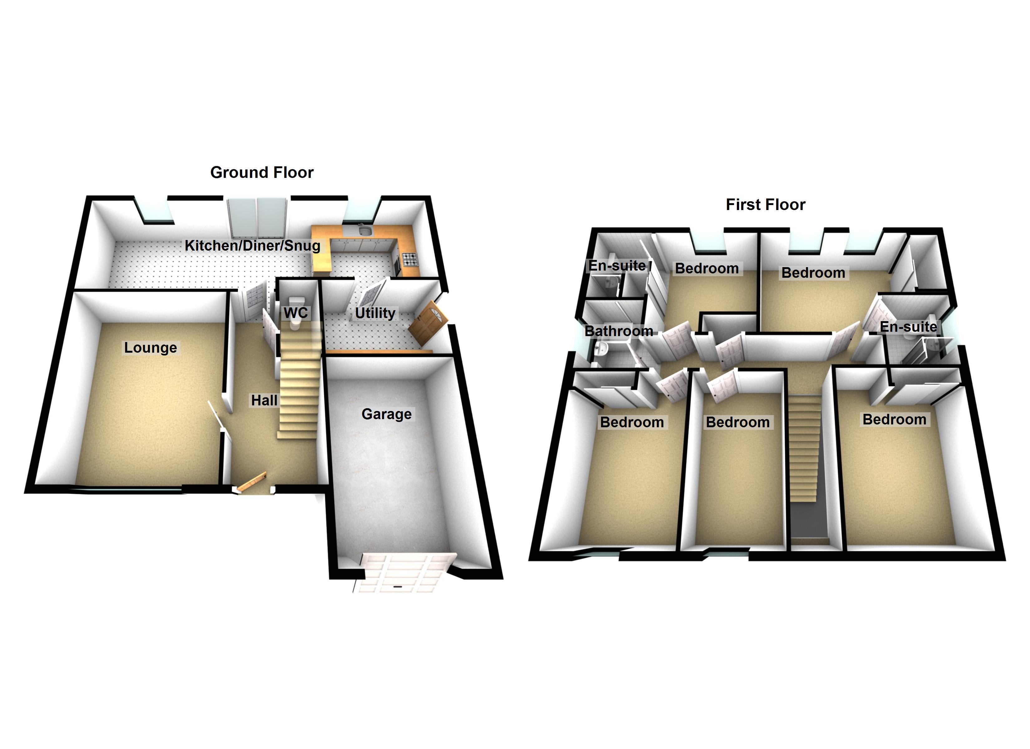 20, Castle Drive, Auchterarder floorplan