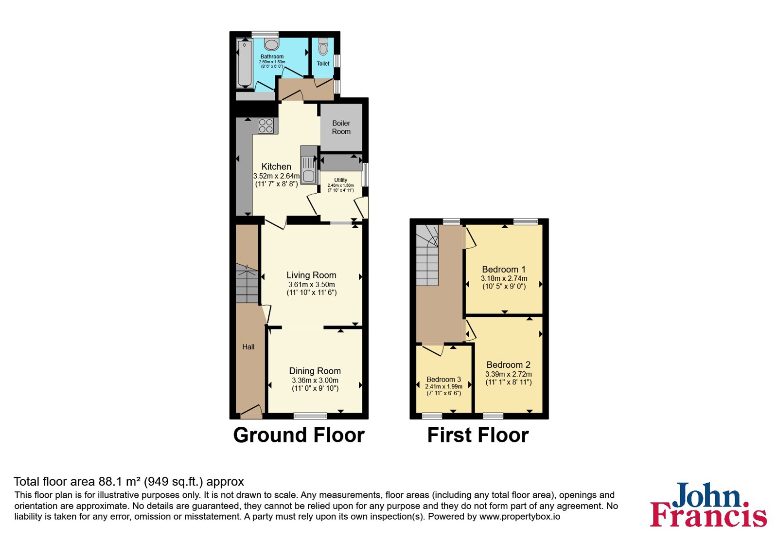 Hendre Road, Ammanford floorplan