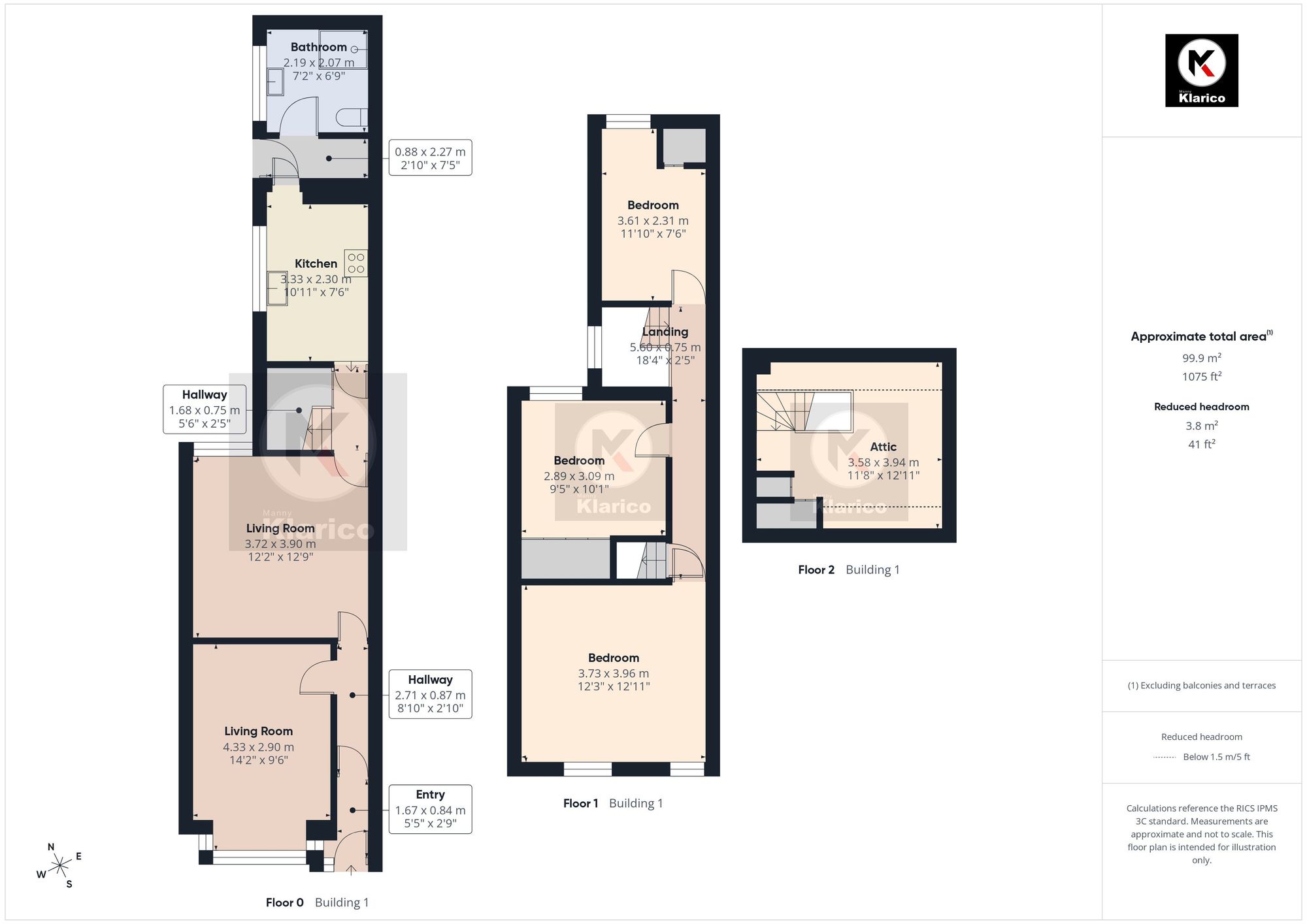 88 Grove Road, Birmingham floorplan