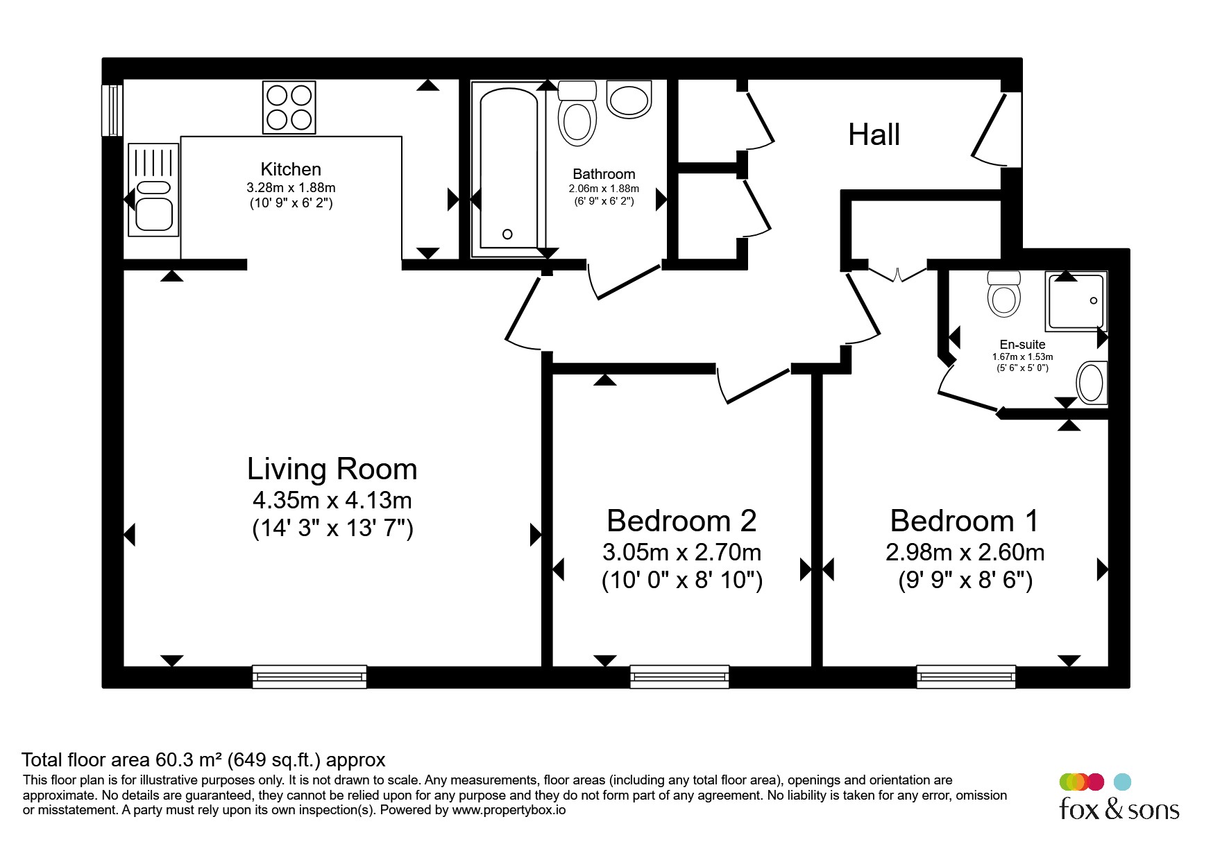 Flat 16, Primrose Court, Snowdrop Rise, St. Leonards-On-Sea floorplan
