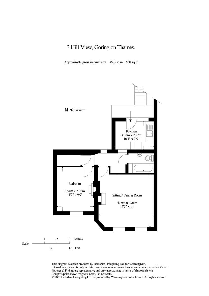 1 Bedrooms Flat for sale in 3 Hillview, Goring On Thames RG8