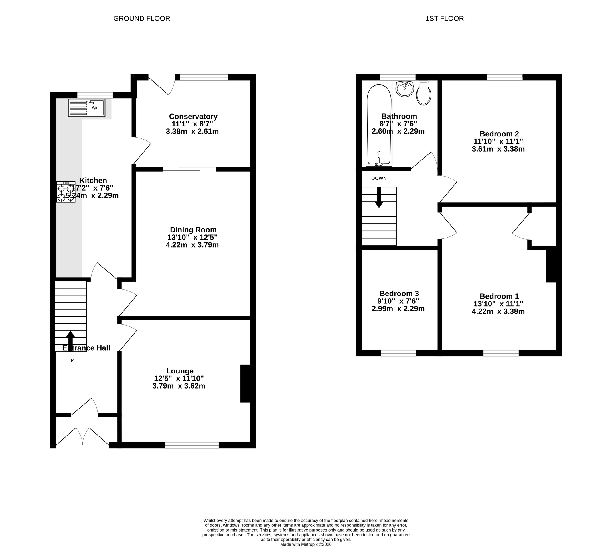 112 Furber Road, Bristol floorplan