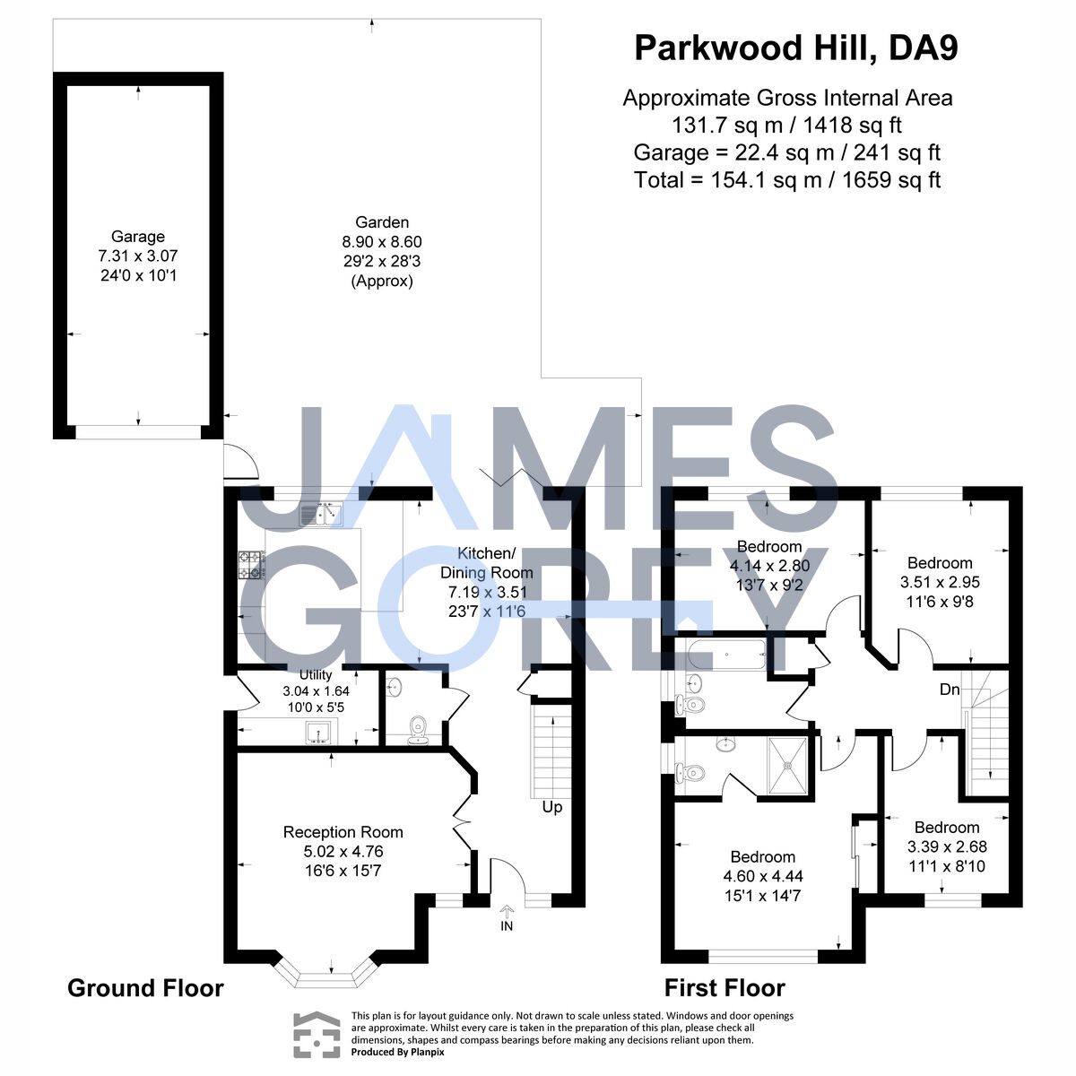 11, Parkwood Hill, Greenhithe floorplan