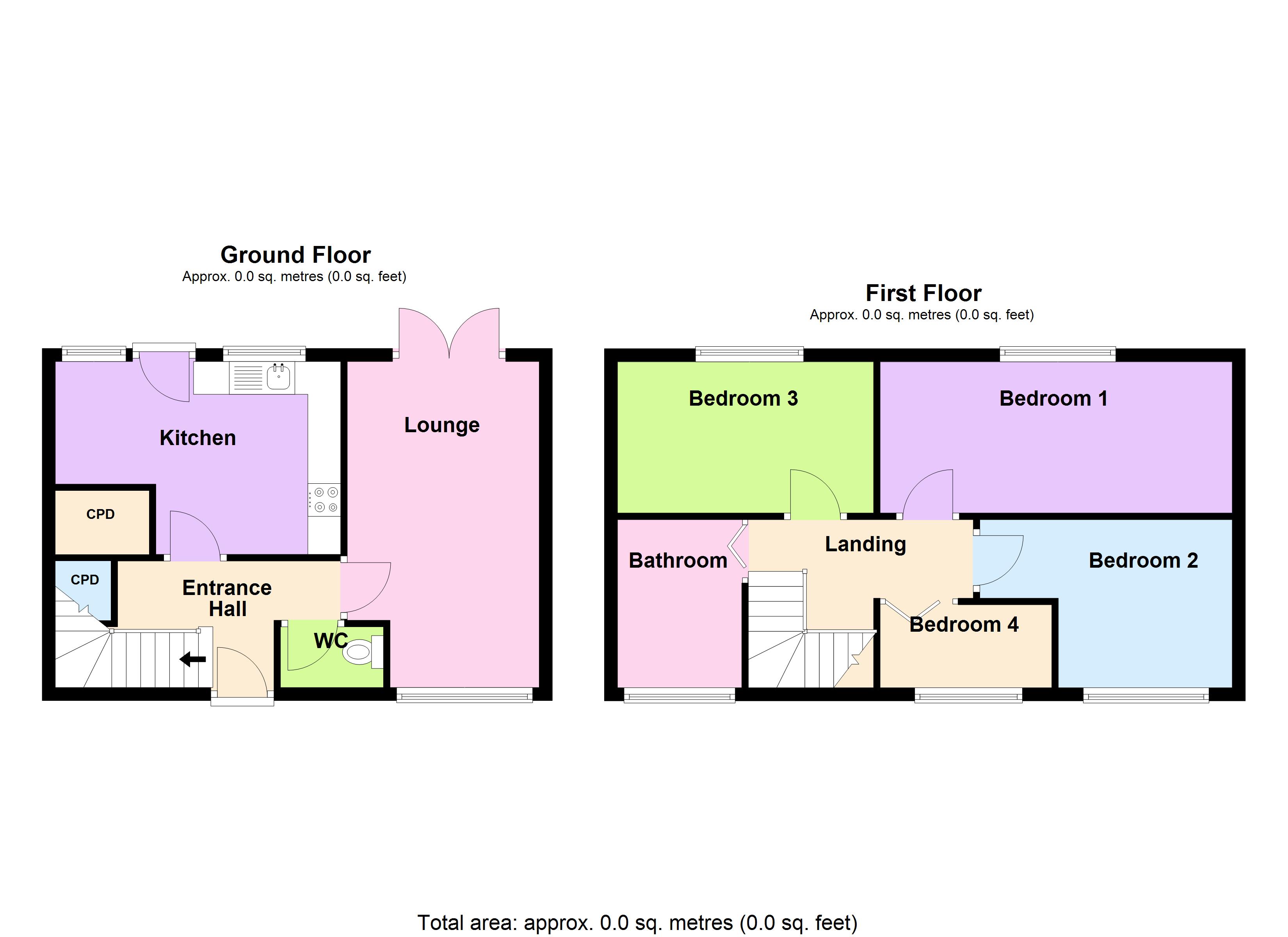 24, Essex Avenue, Doncaster floorplan