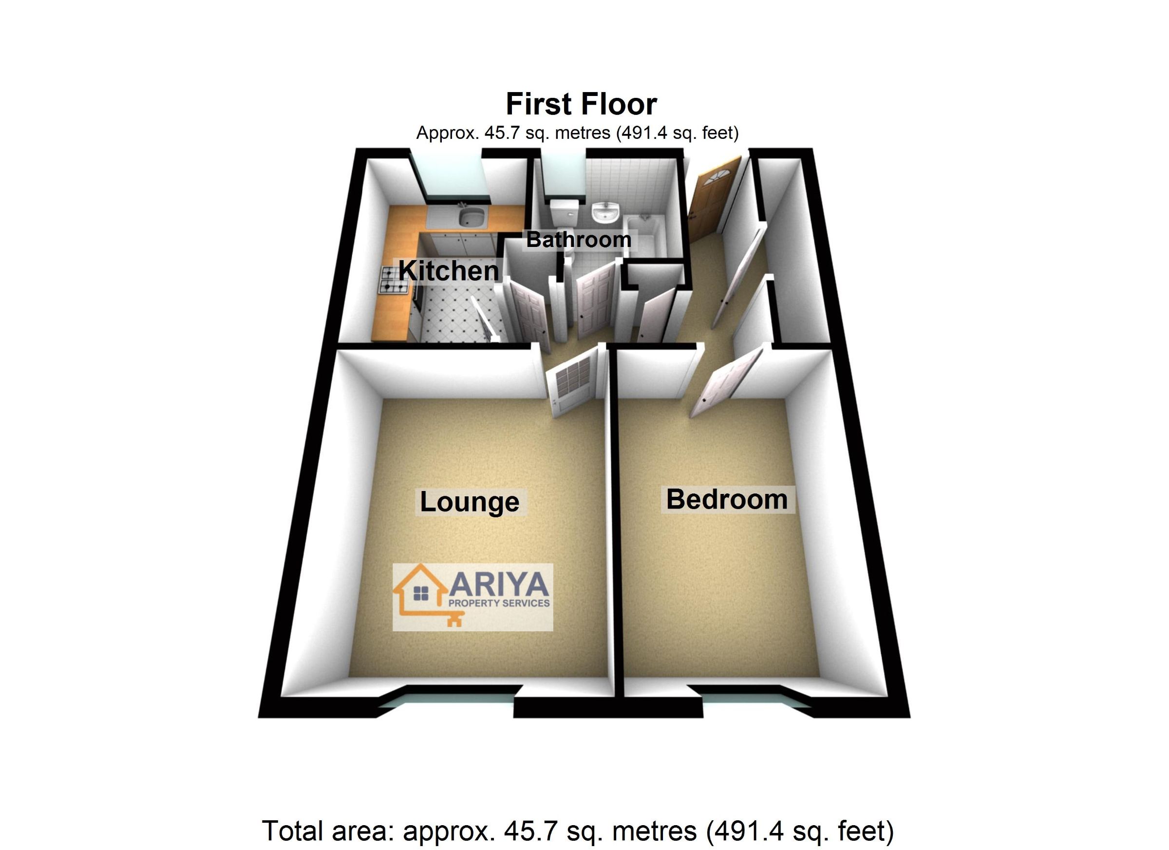 6 Champion Close, Leicester floorplan