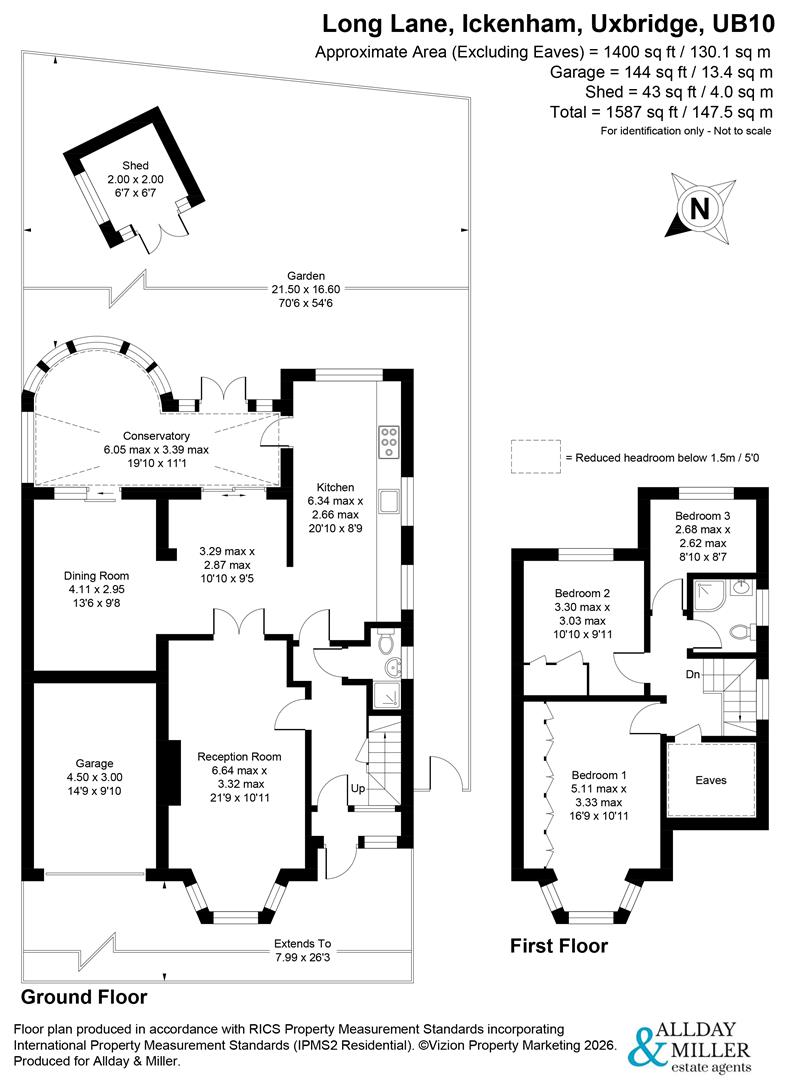 23, Long Lane, Ickenham Uxbridge floorplan