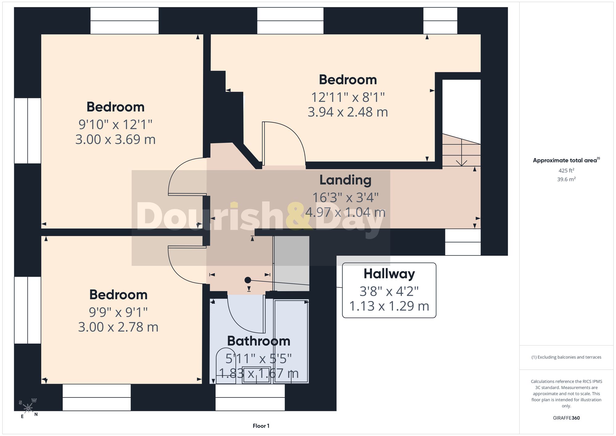 Basset's Cottage, Jug Bank, Ashley floorplan