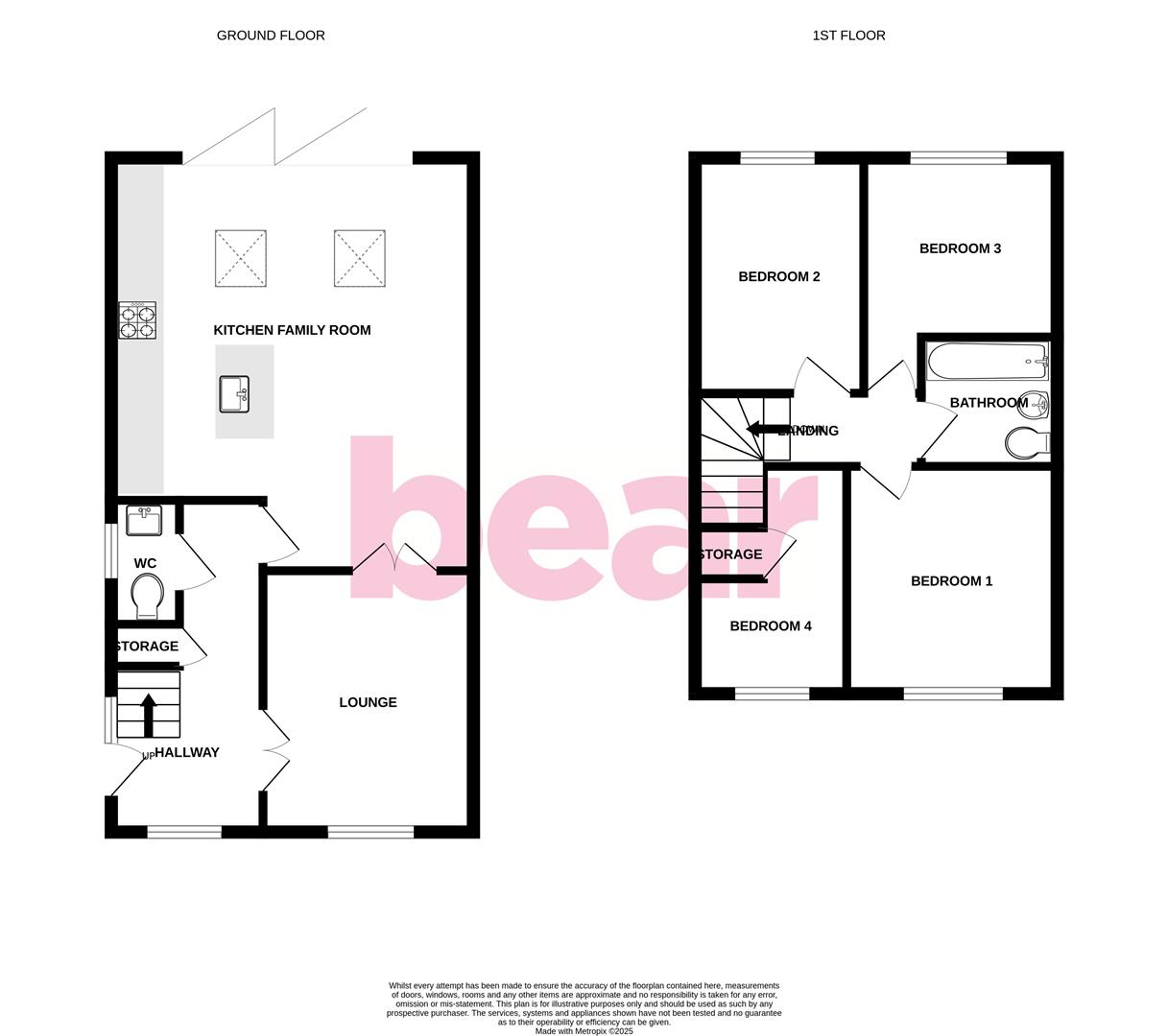 3, Crescent Place, Benfleet floorplan