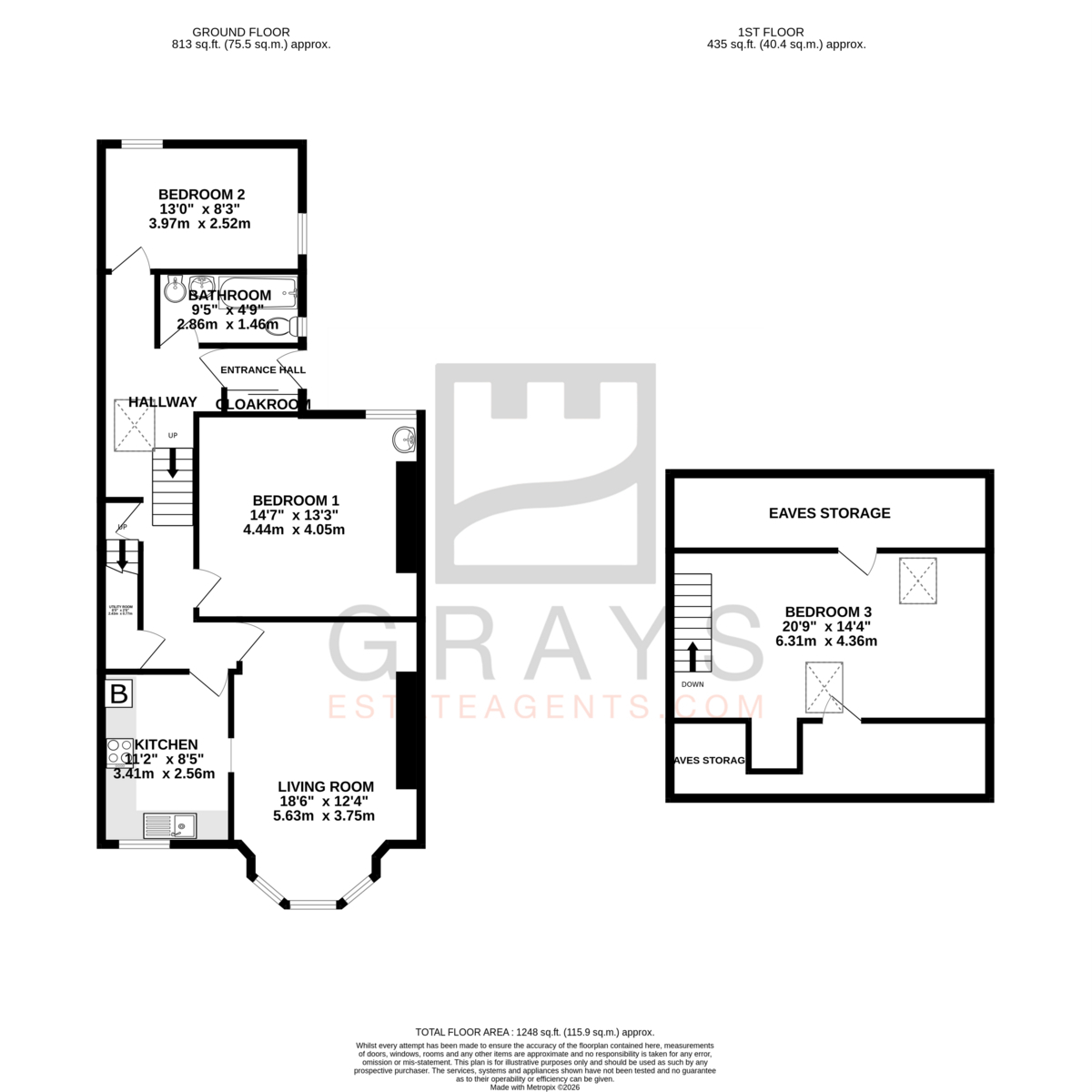 Endfield House, The Promenade, Isle Of Man floorplan