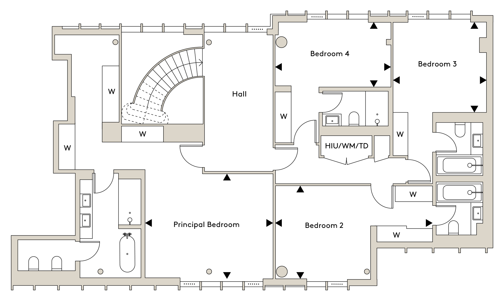 1, Waverly Square, Chelsea floorplan