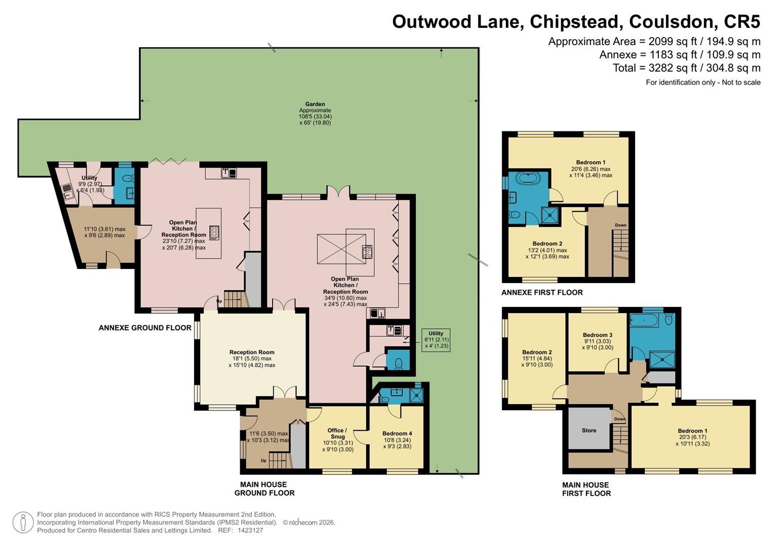 Kanata, Outwood Lane, Coulsdon floorplan