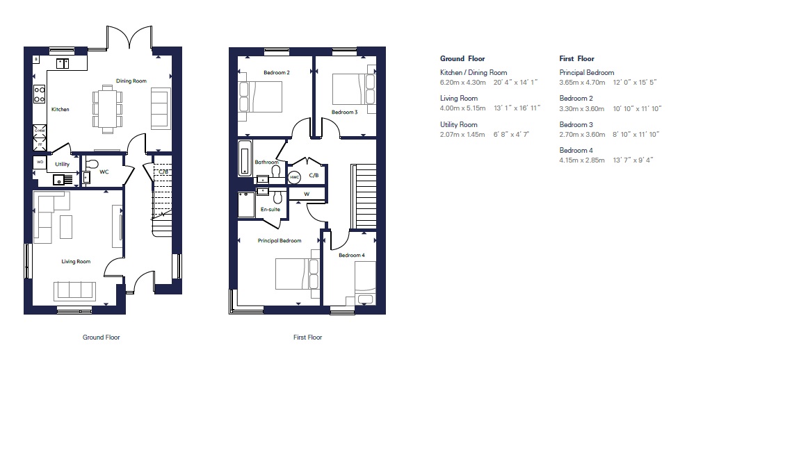 4, Walnut Court, Cambridge floorplan