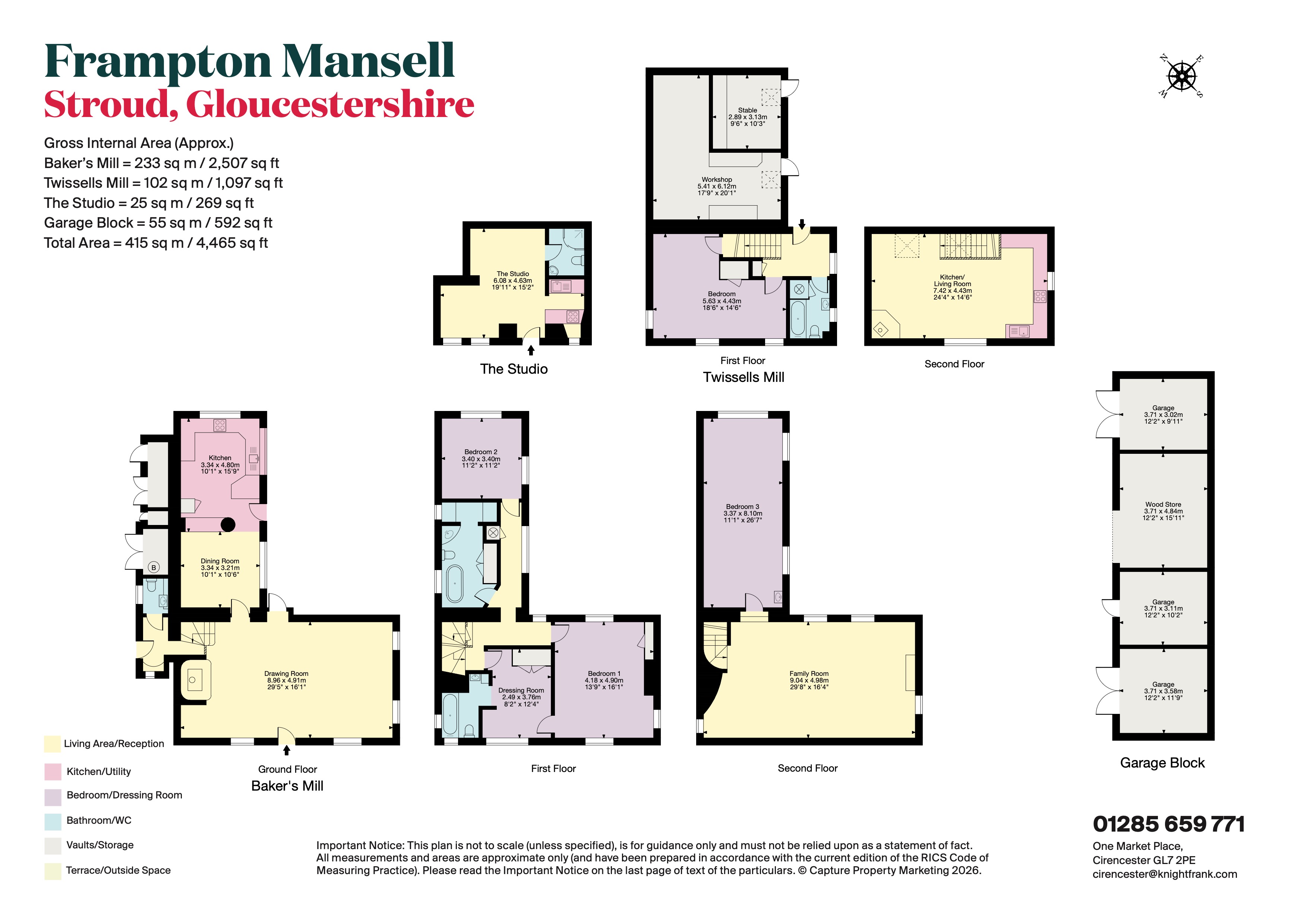Frampton Mansell, Stroud floorplan
