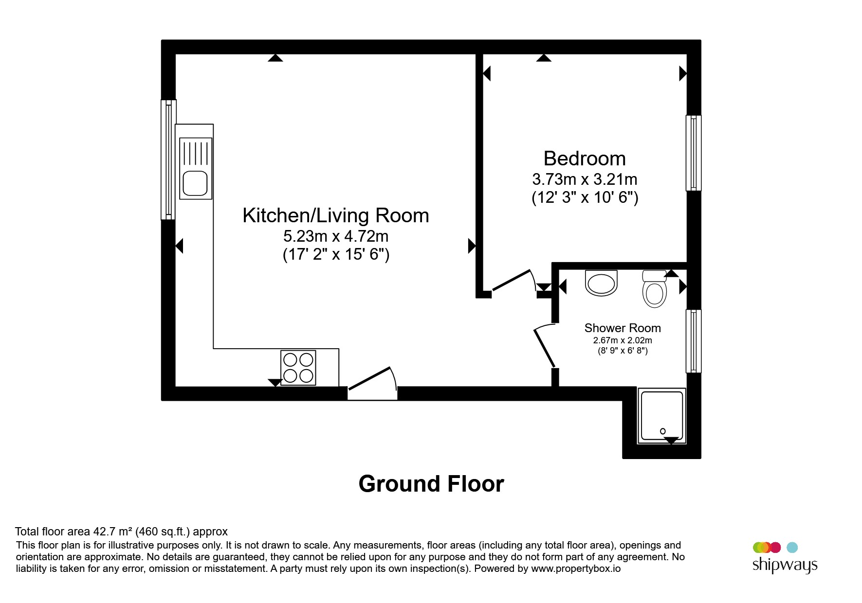 Eastlands Mews, Rugby floorplan