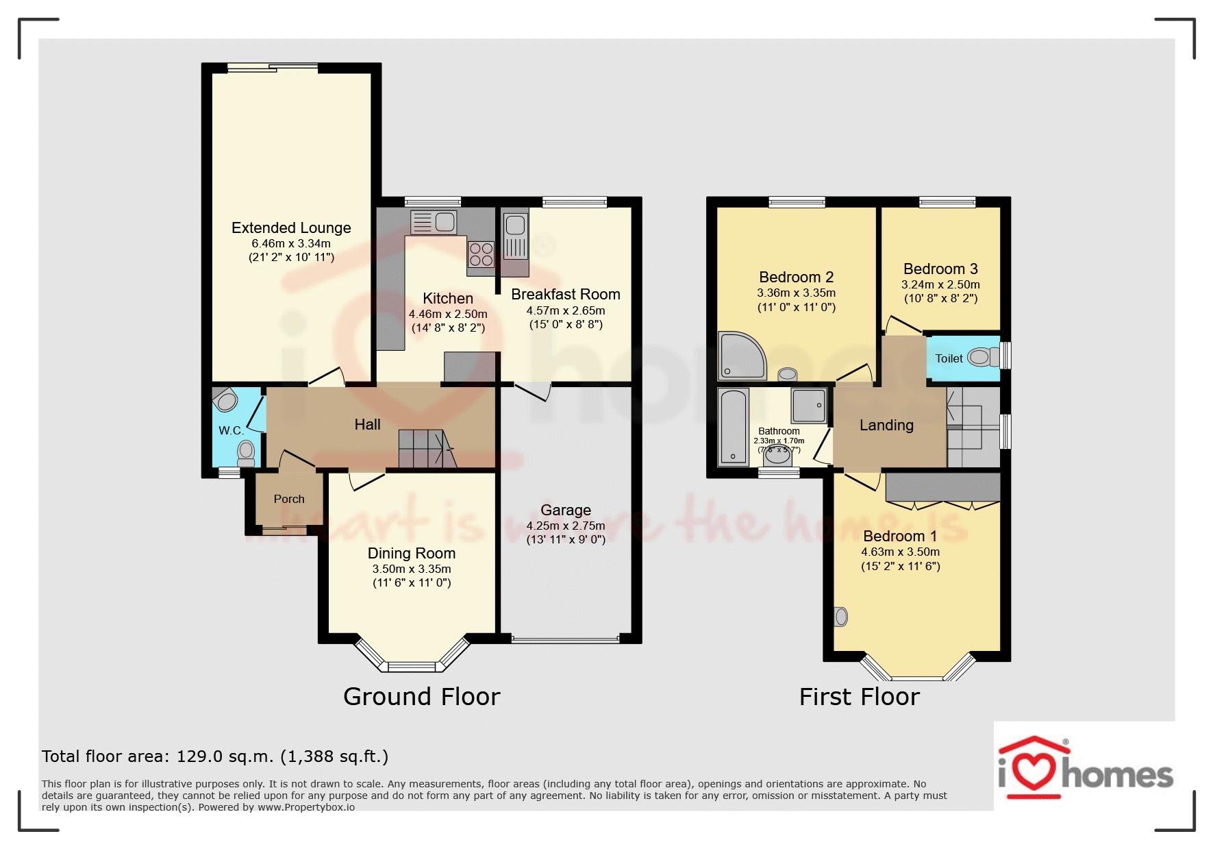 62, Buchanan Road, Walsall floorplan
