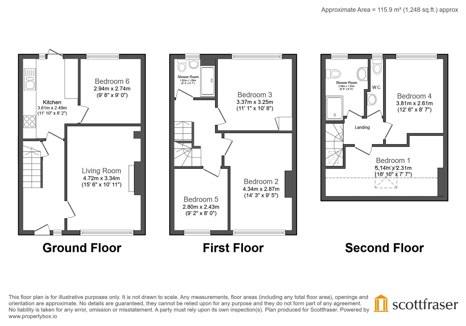 Room 1, 75, Long Lane, Oxfordshire floorplan